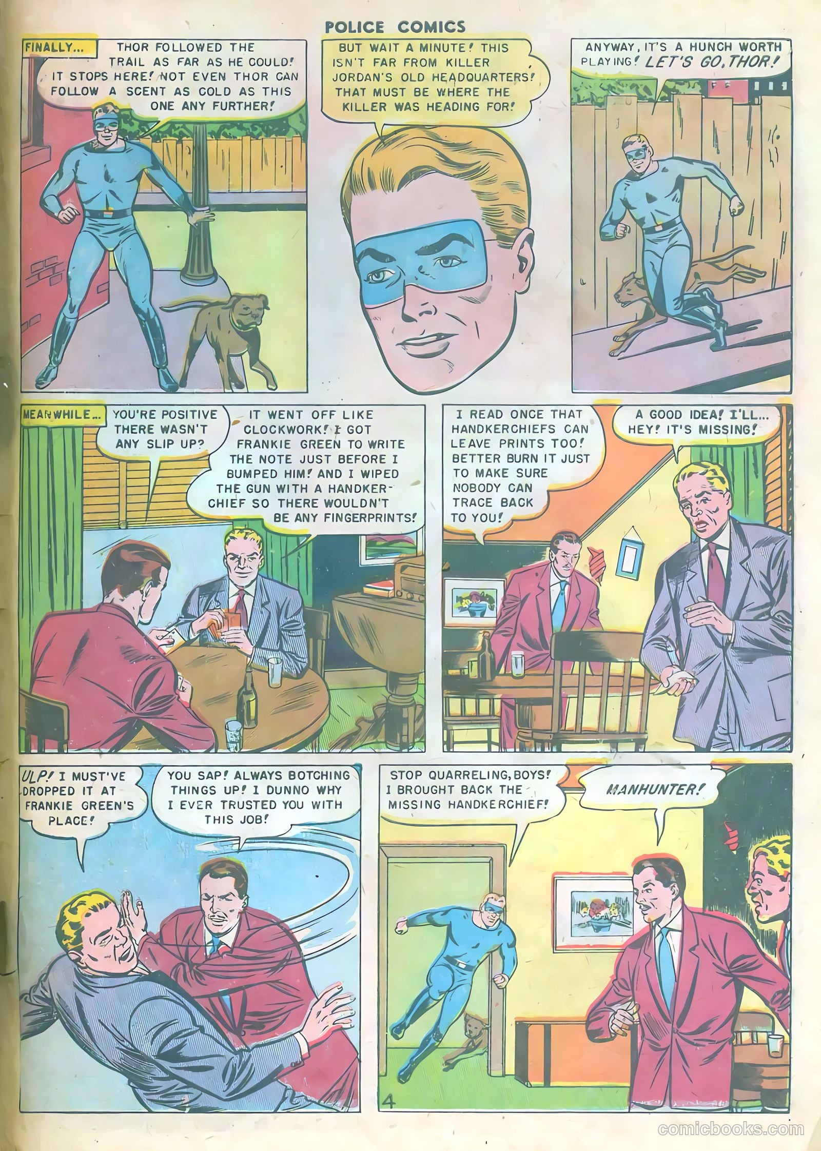 Police Comics #99 — page 31 of 36