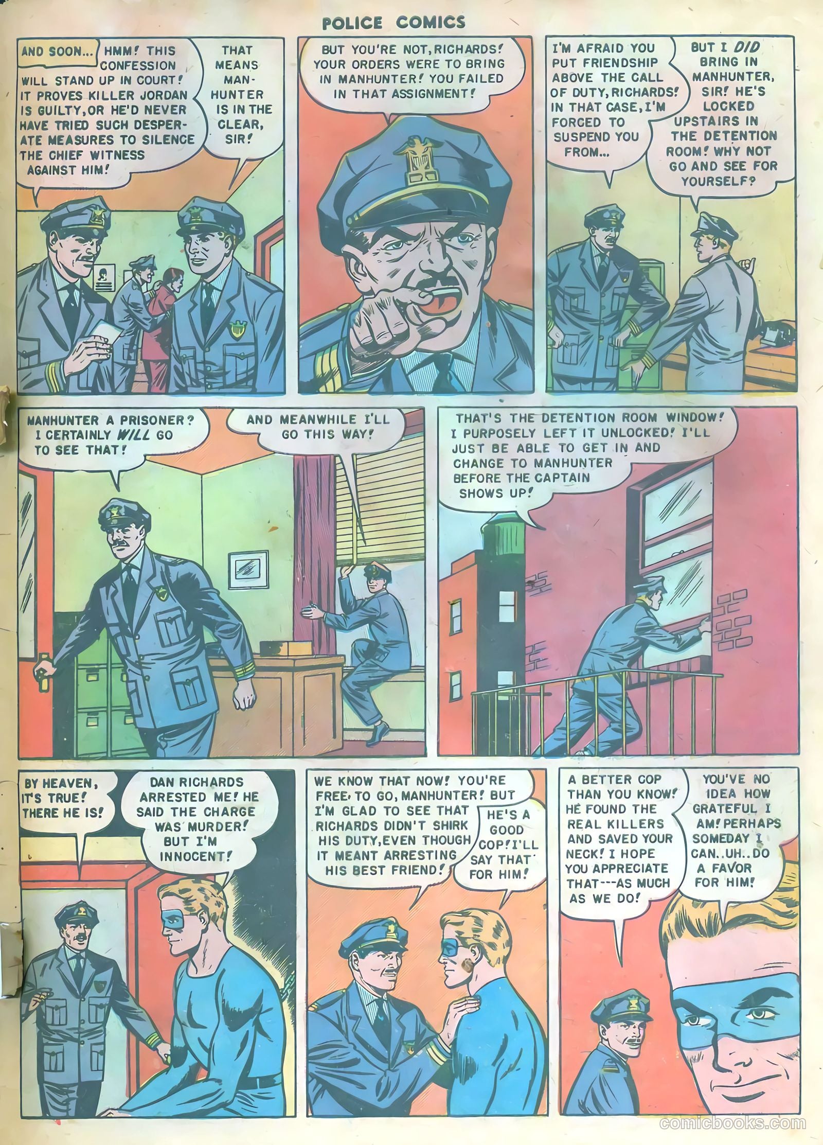 Police Comics #99 — page 33 of 36