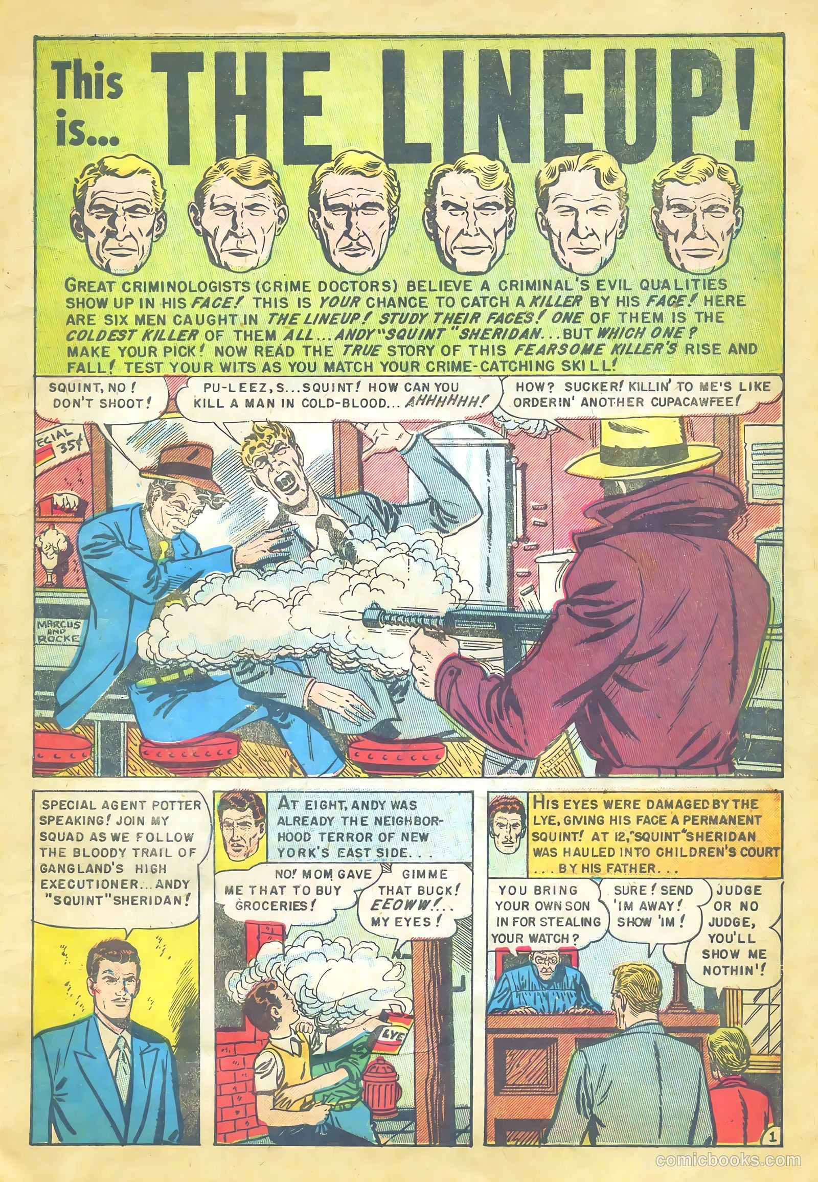 Police Line-Up #1 — page 3 of 37