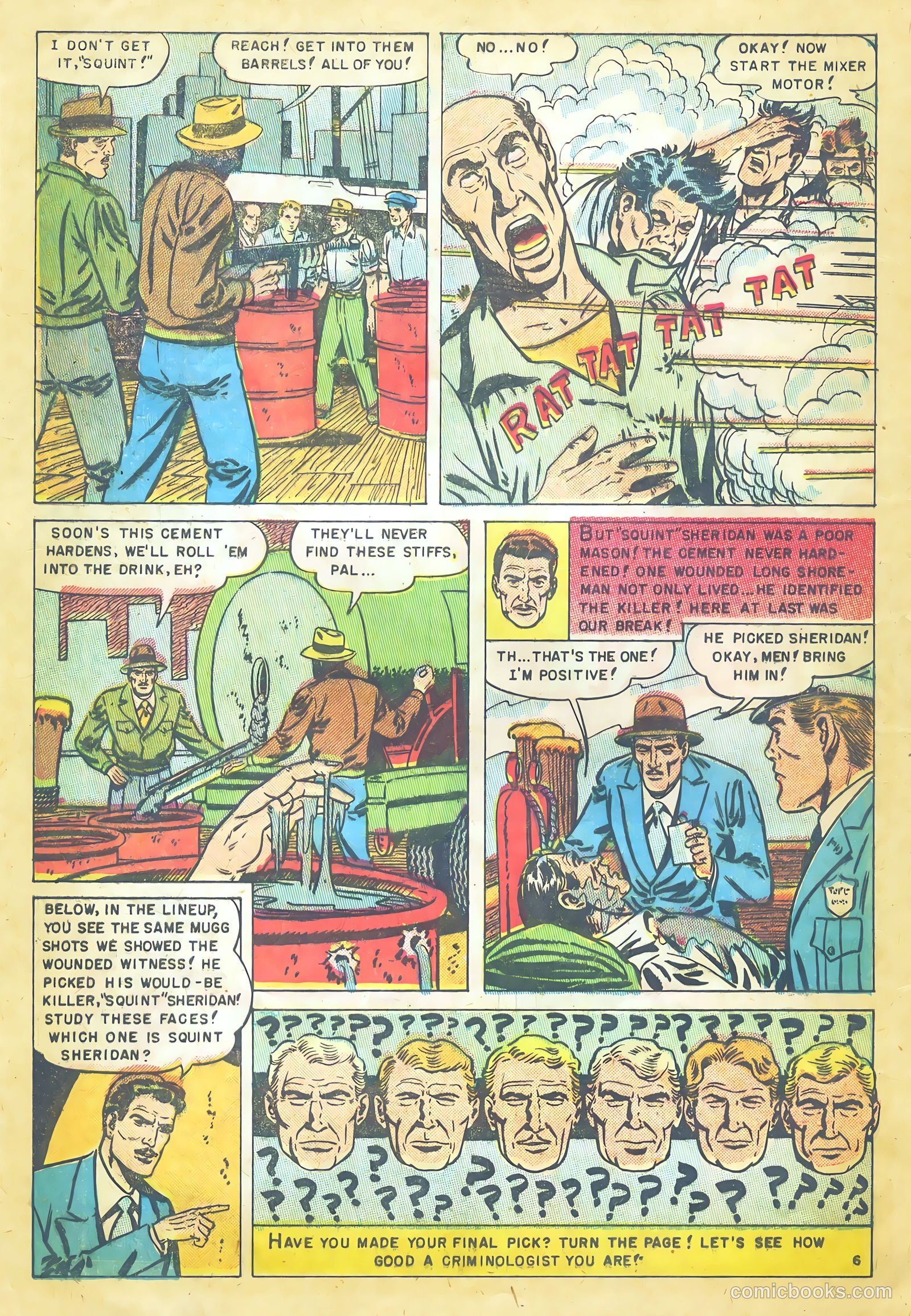 Police Line-Up #1 — page 8 of 37