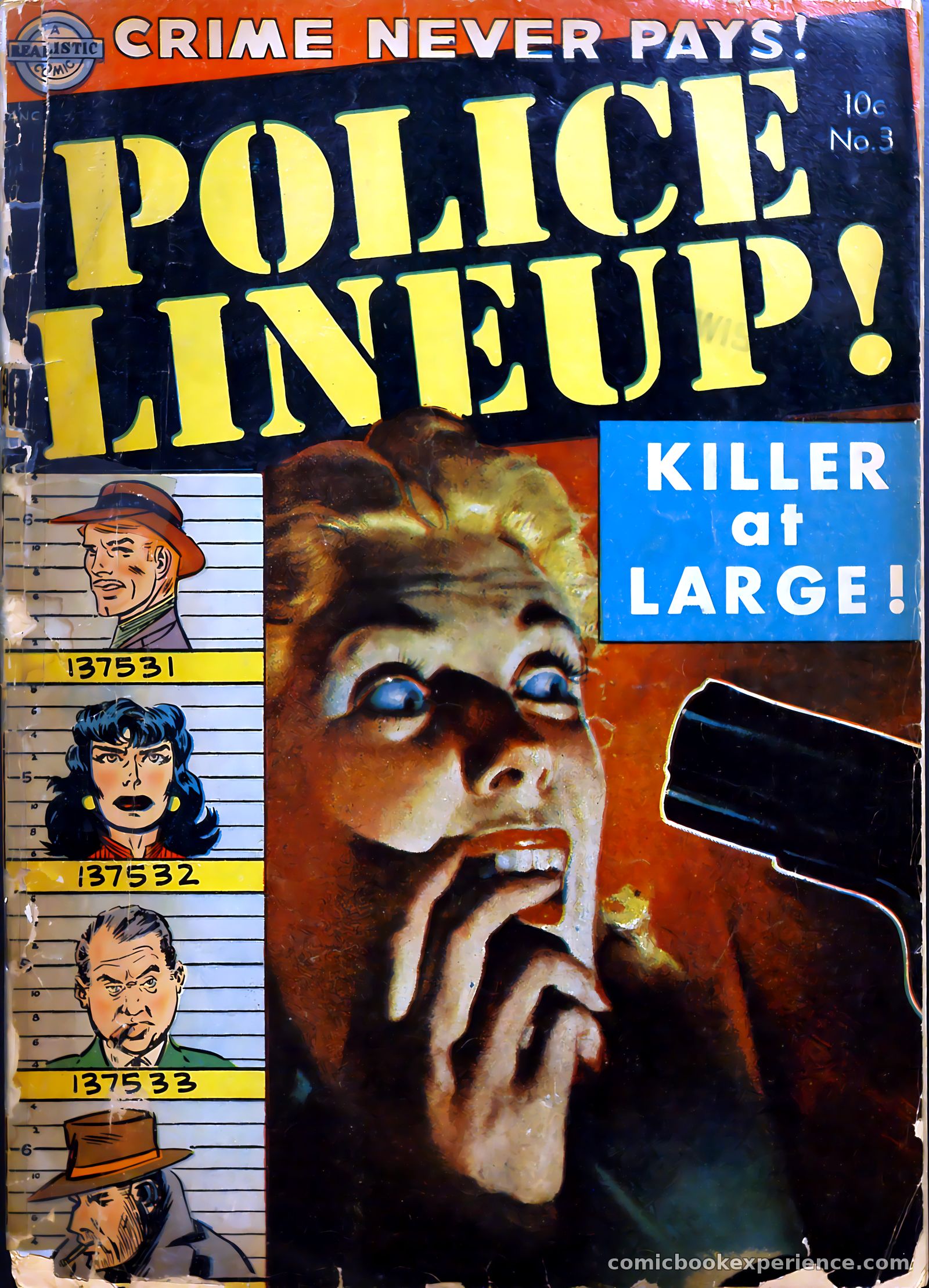Police Line-Up #3 — page 1 of 36