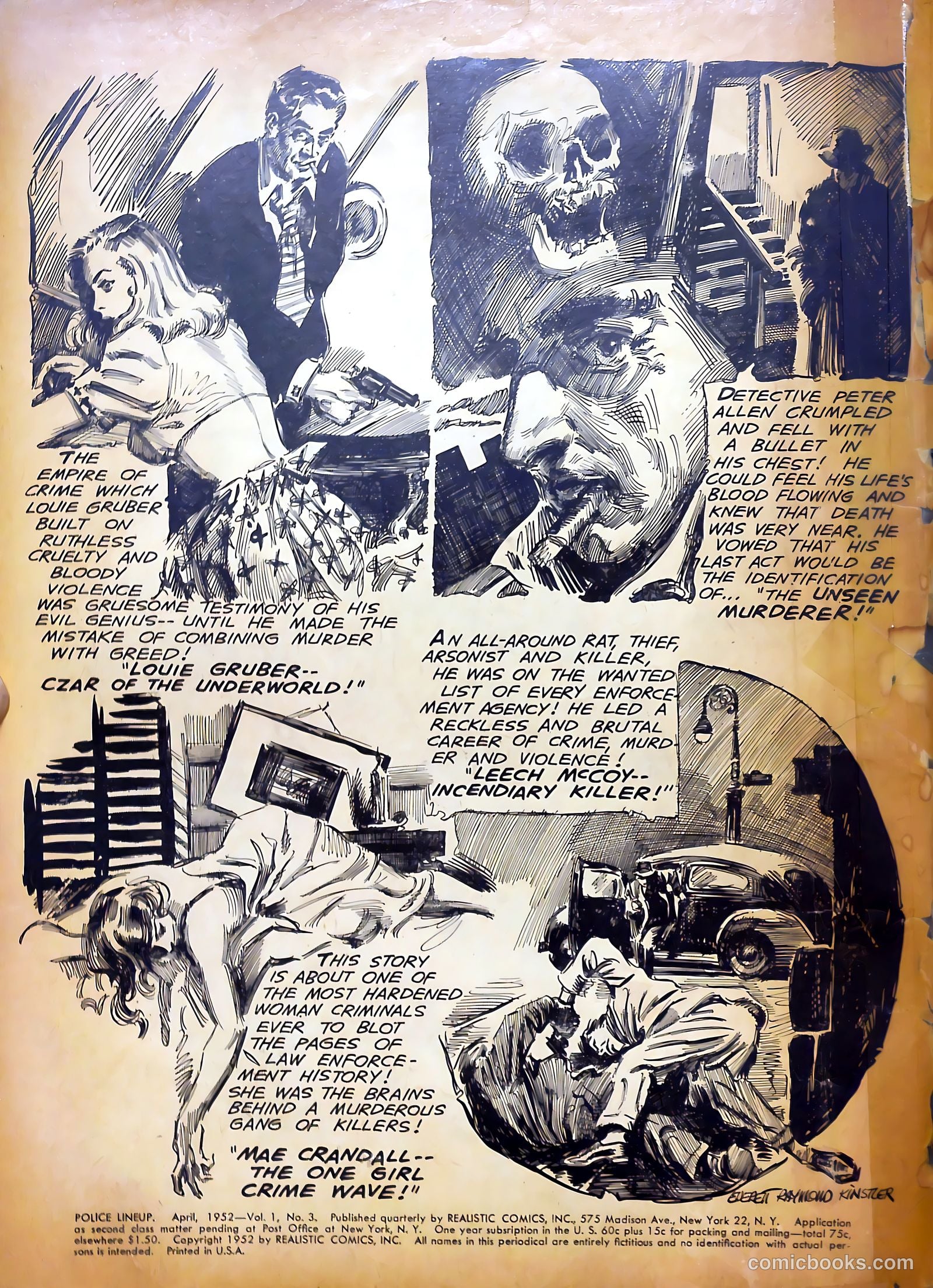 Police Line-Up #3 — page 2 of 36