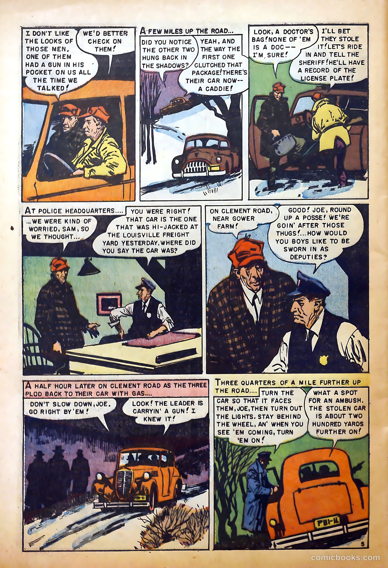 Police Line-Up #3 — page 32 of 36