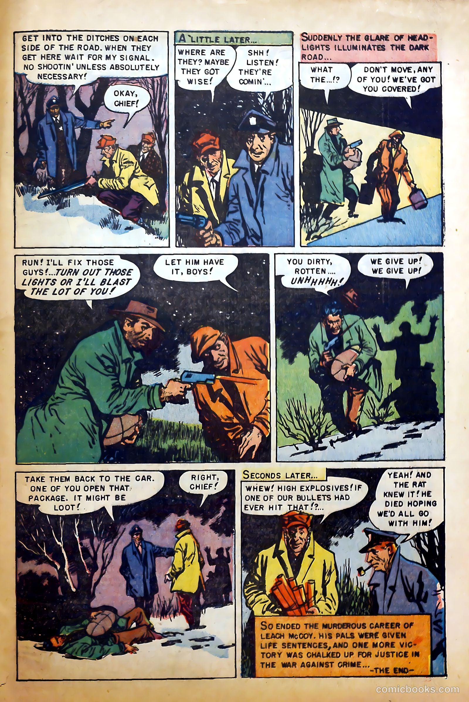 Police Line-Up #3 — page 33 of 36