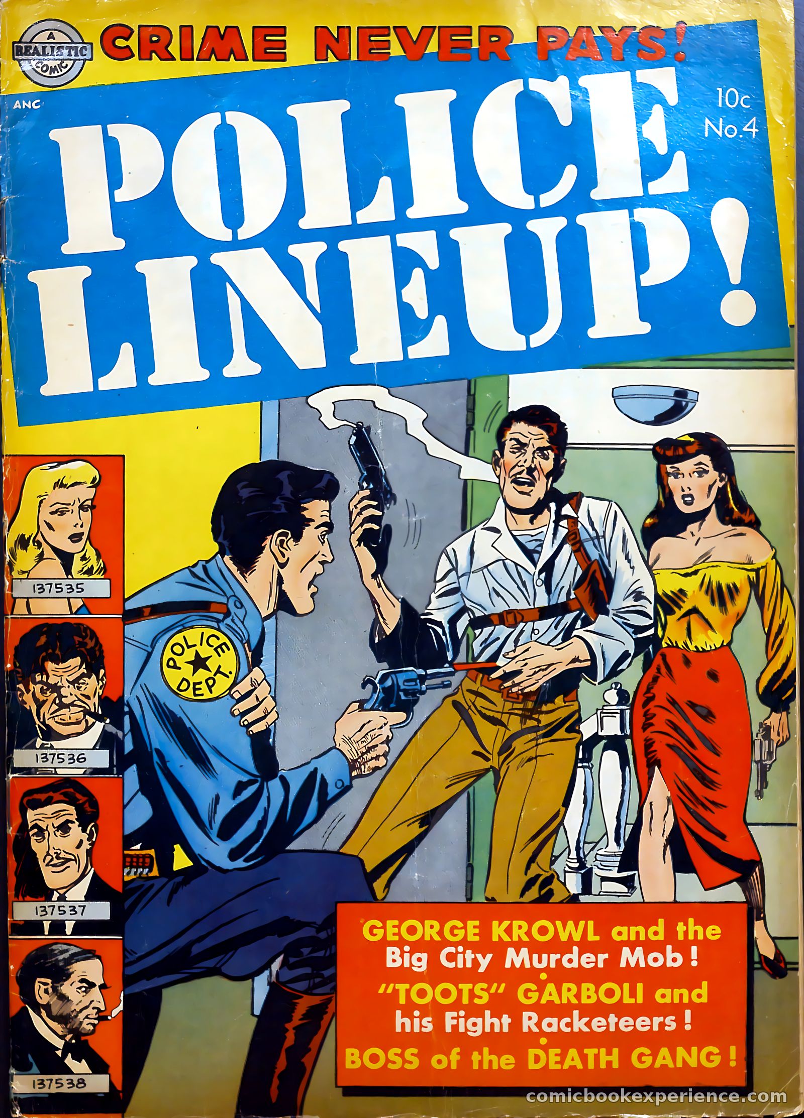 Police Line-Up #4 — page 1 of 36