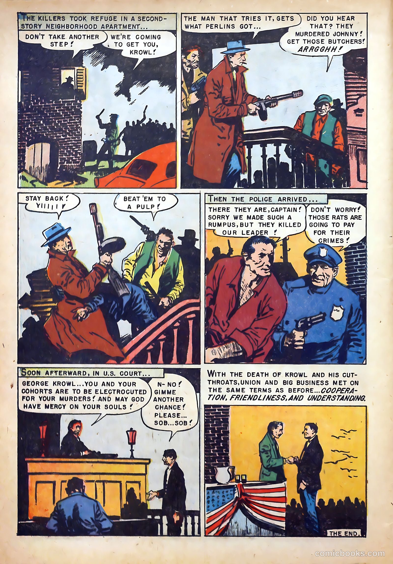 Police Line-Up #4 — page 16 of 36