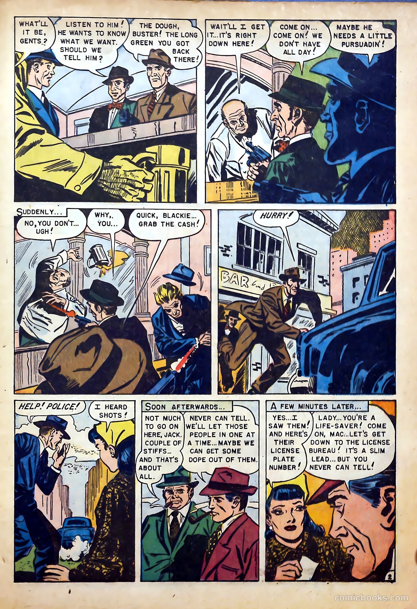 Police Line-Up #4 — page 21 of 36