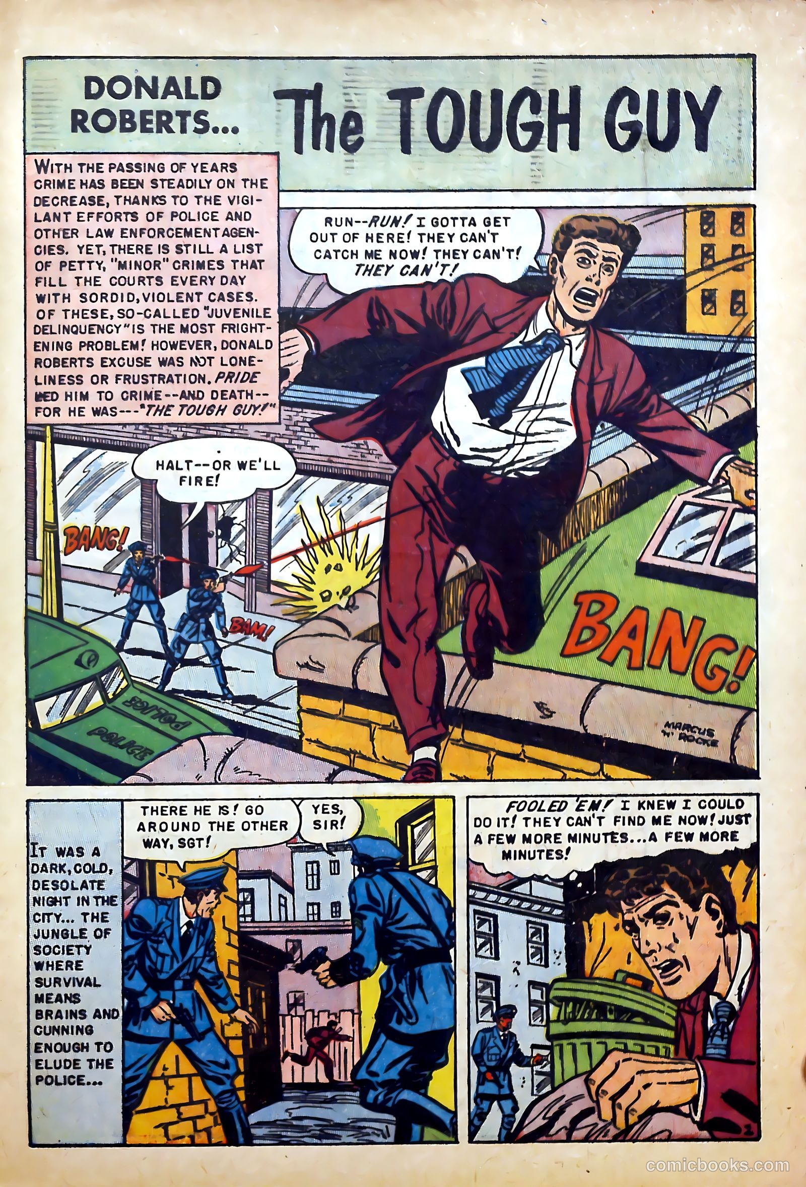 Police Line-Up #4 — page 29 of 36