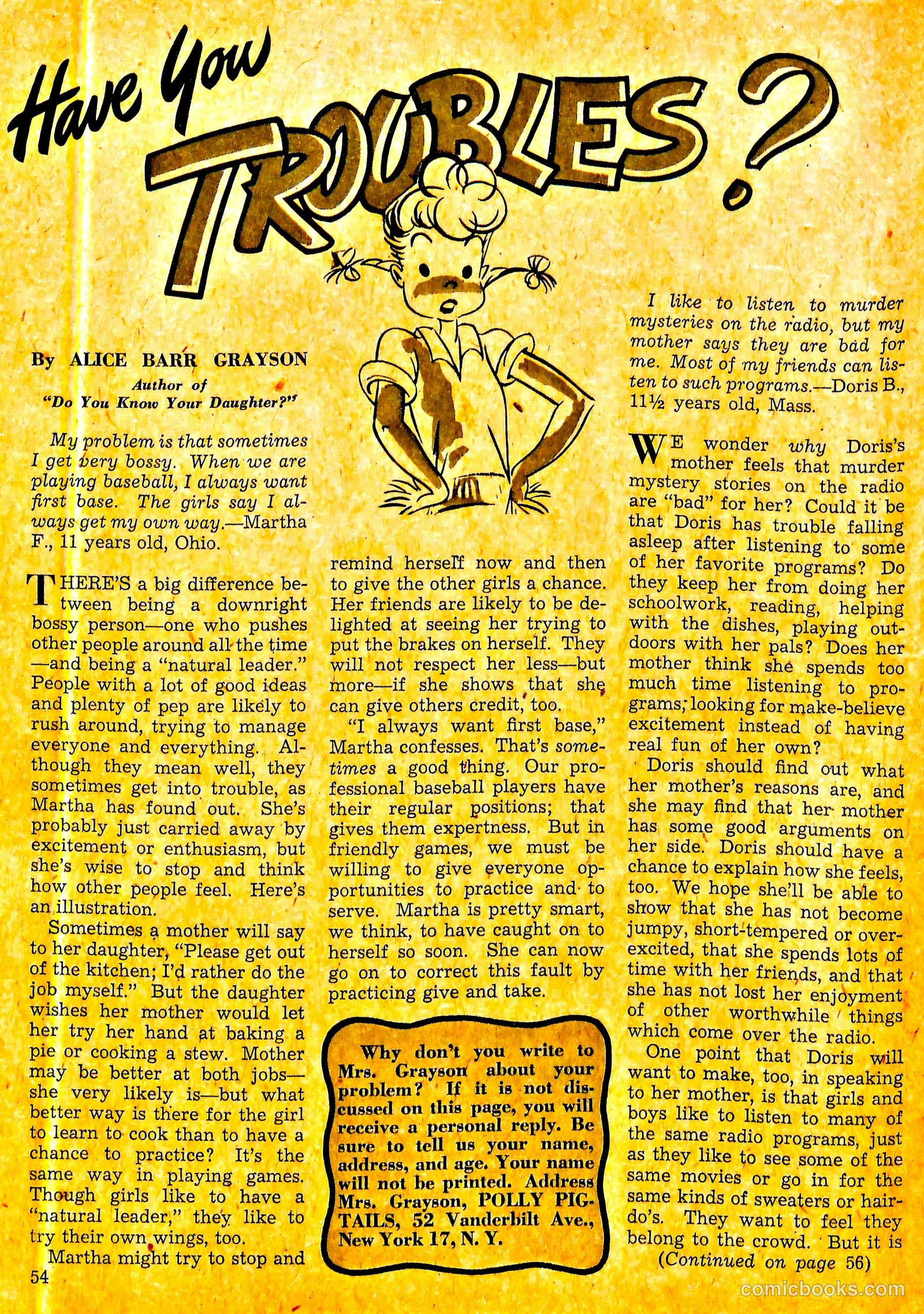 Polly Pigtails #10 — page 54 of 60