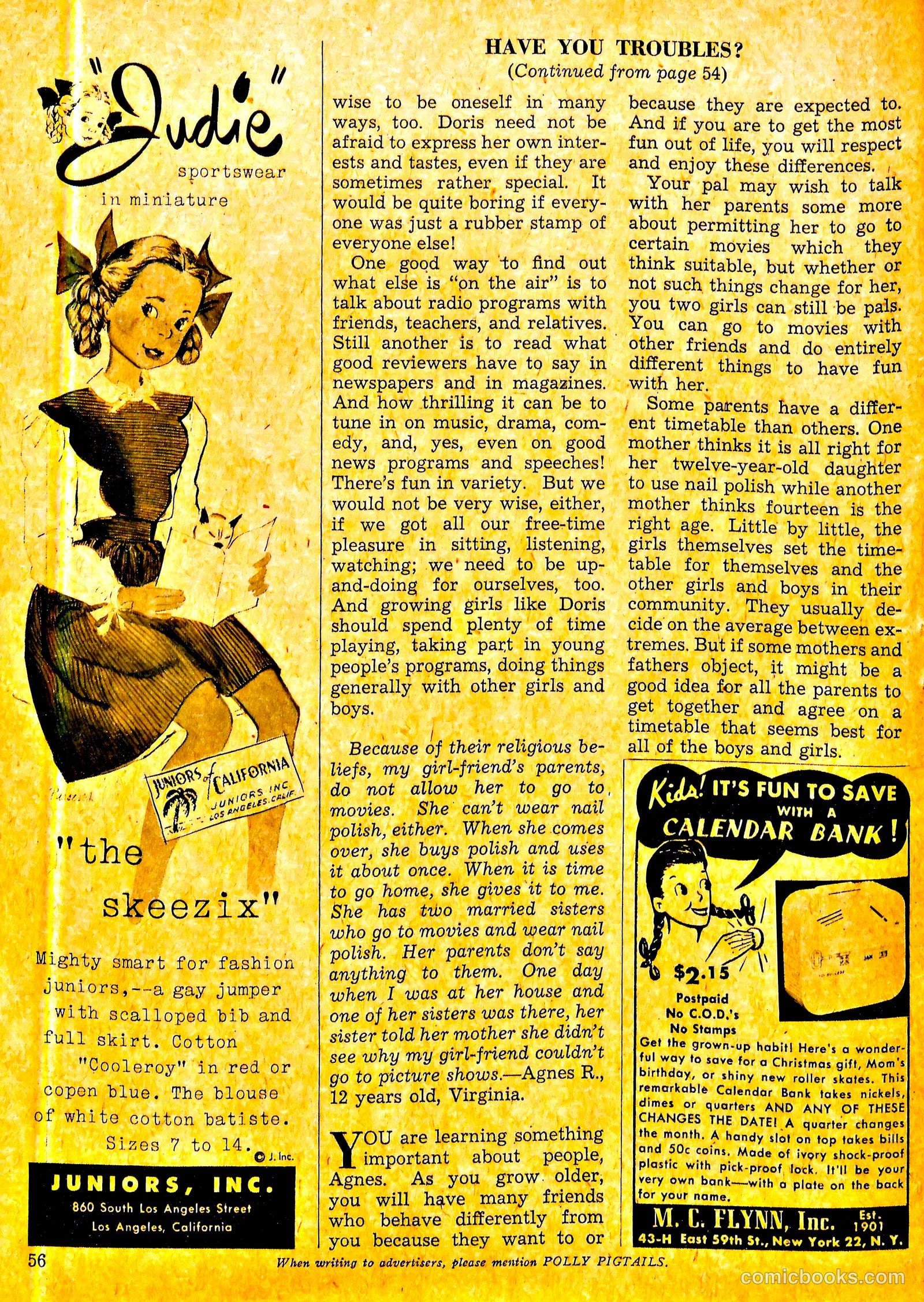 Polly Pigtails #10 — page 56 of 60