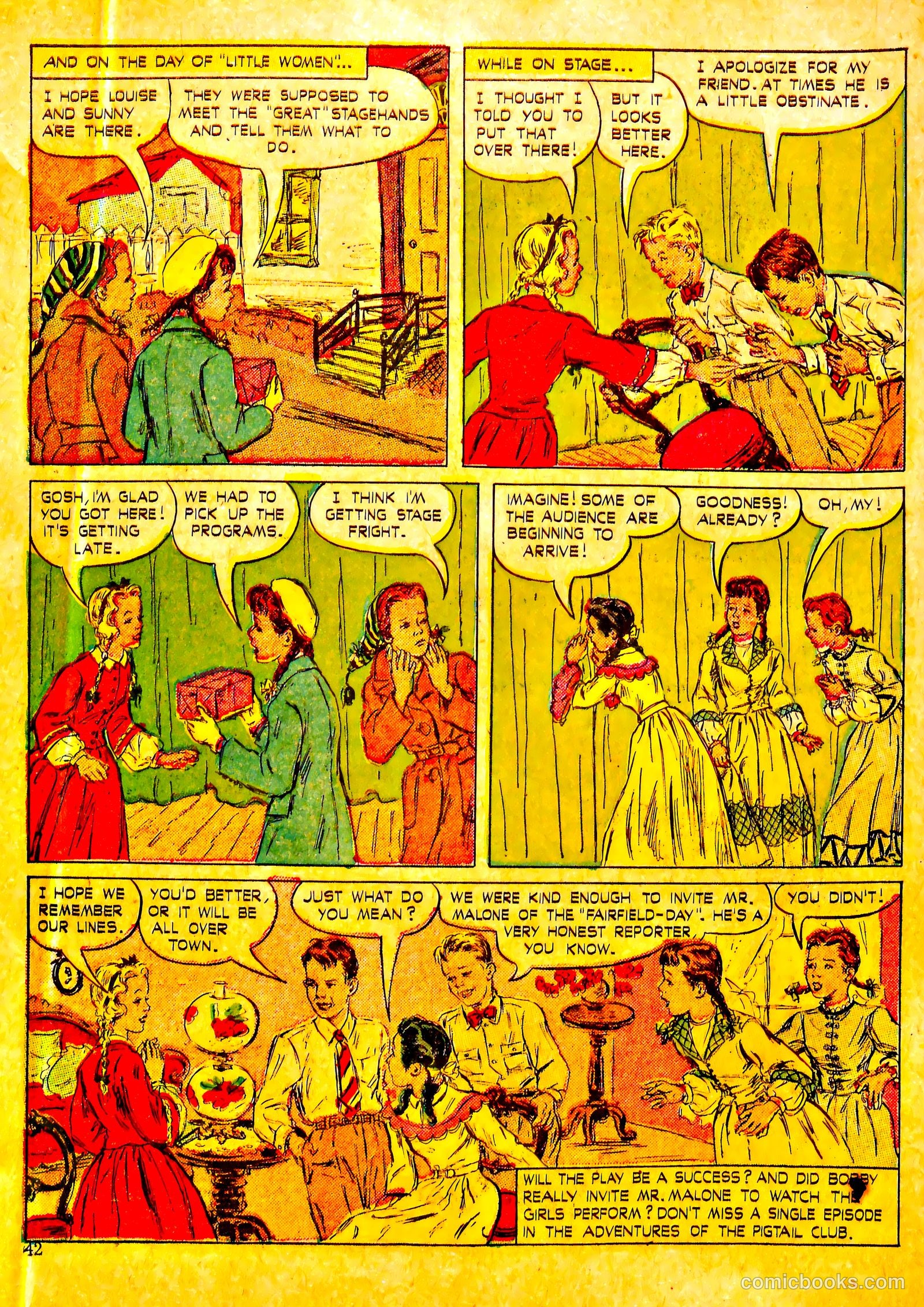 Polly Pigtails #12 — page 42 of 52