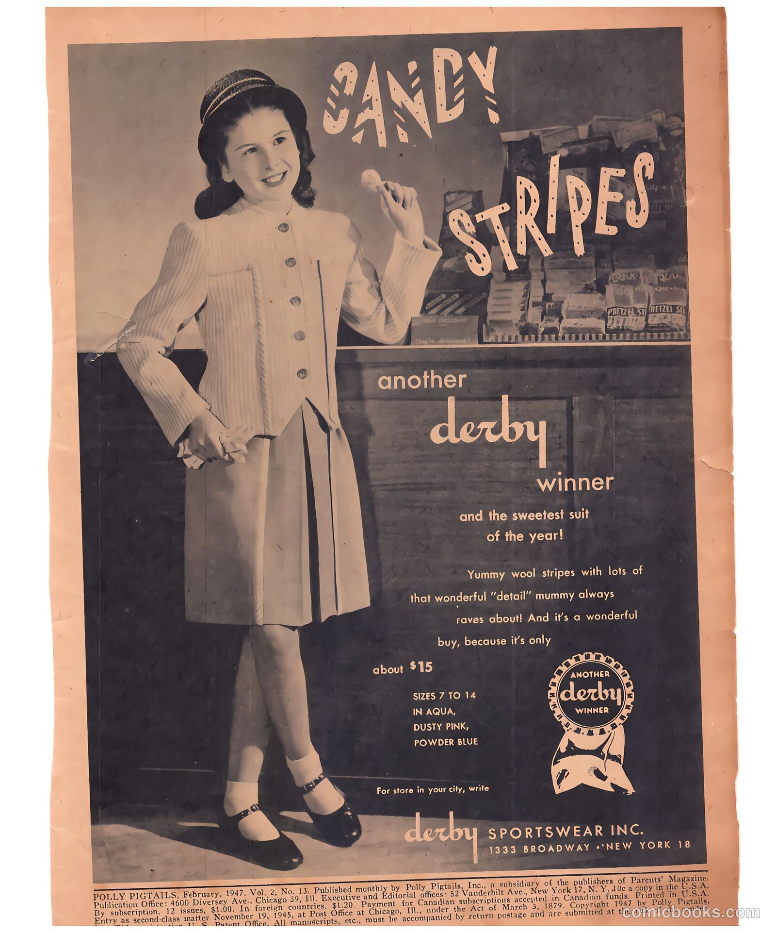 Polly Pigtails #13 — page 3 of 52