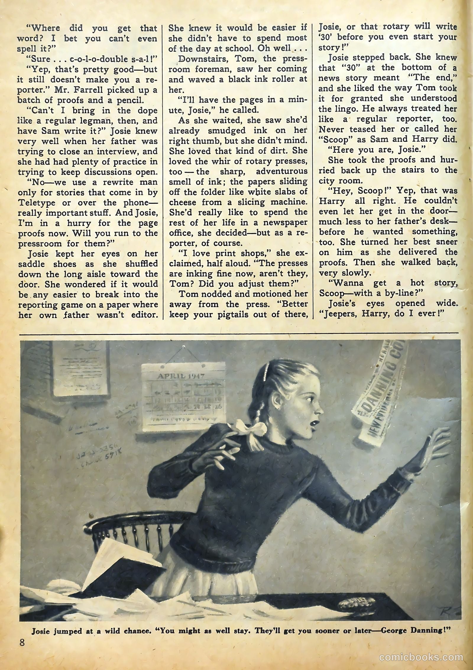 Polly Pigtails #14 — page 8 of 55