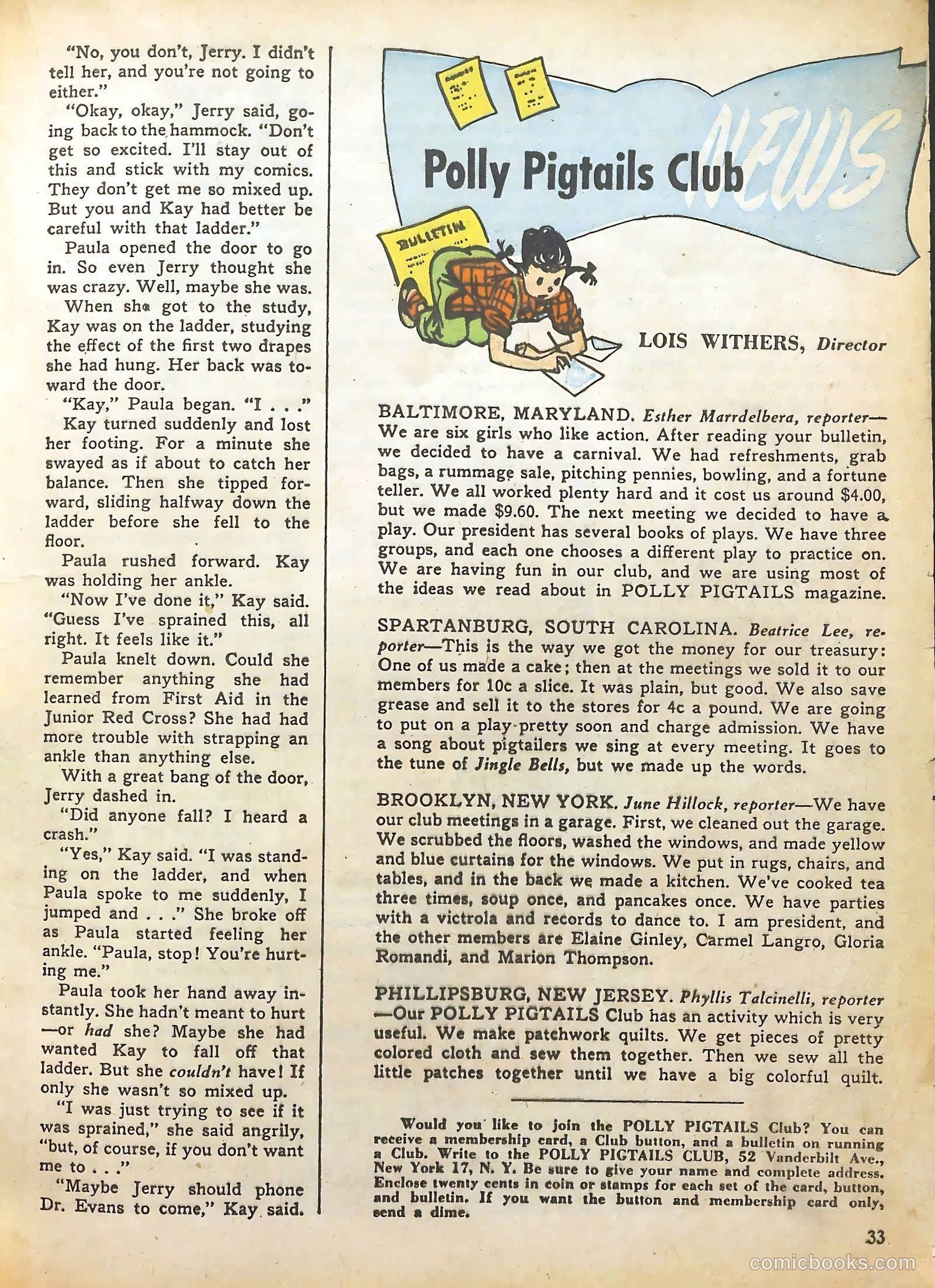 Polly Pigtails #14 — page 29 of 55