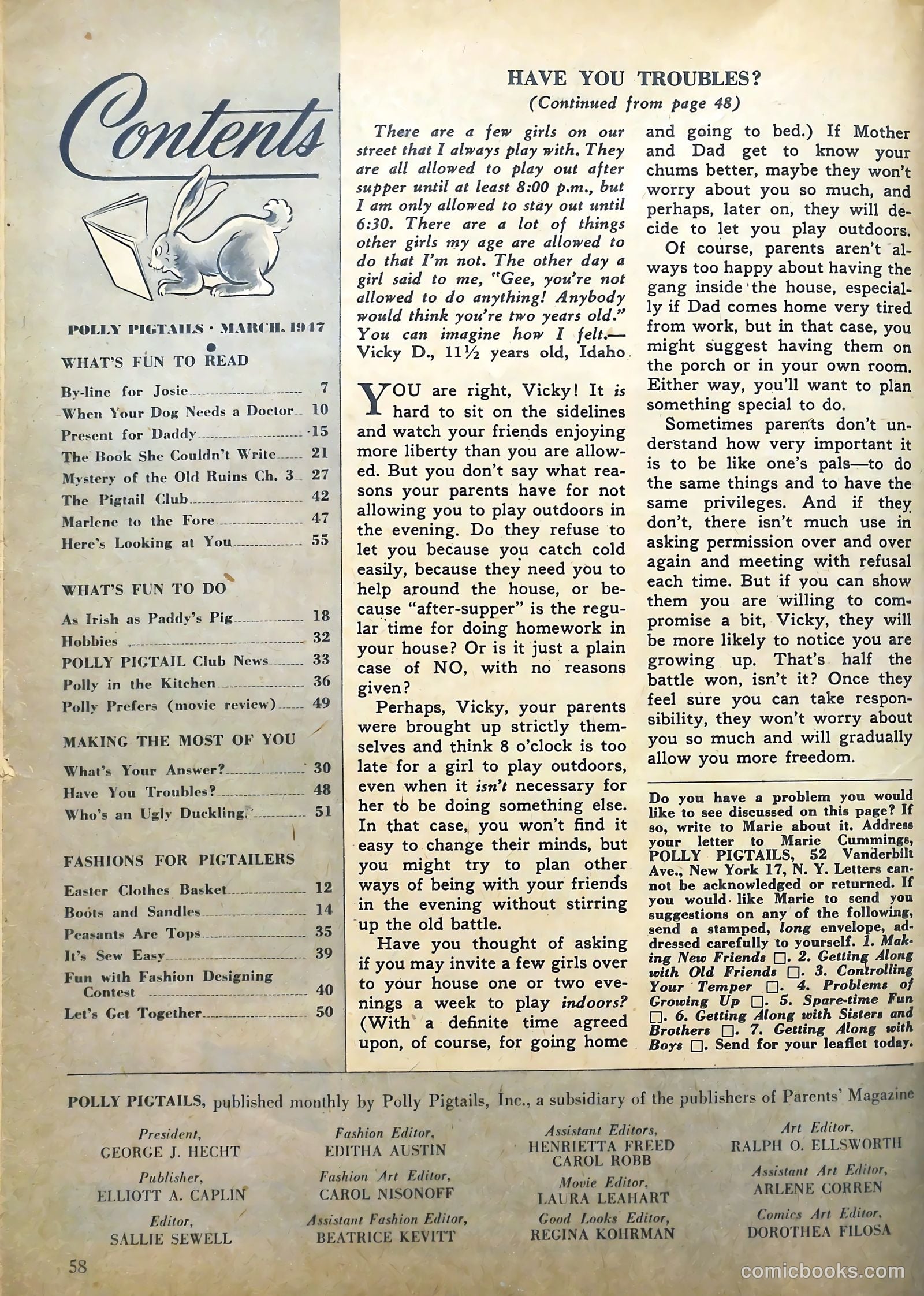 Polly Pigtails #14 — page 53 of 55