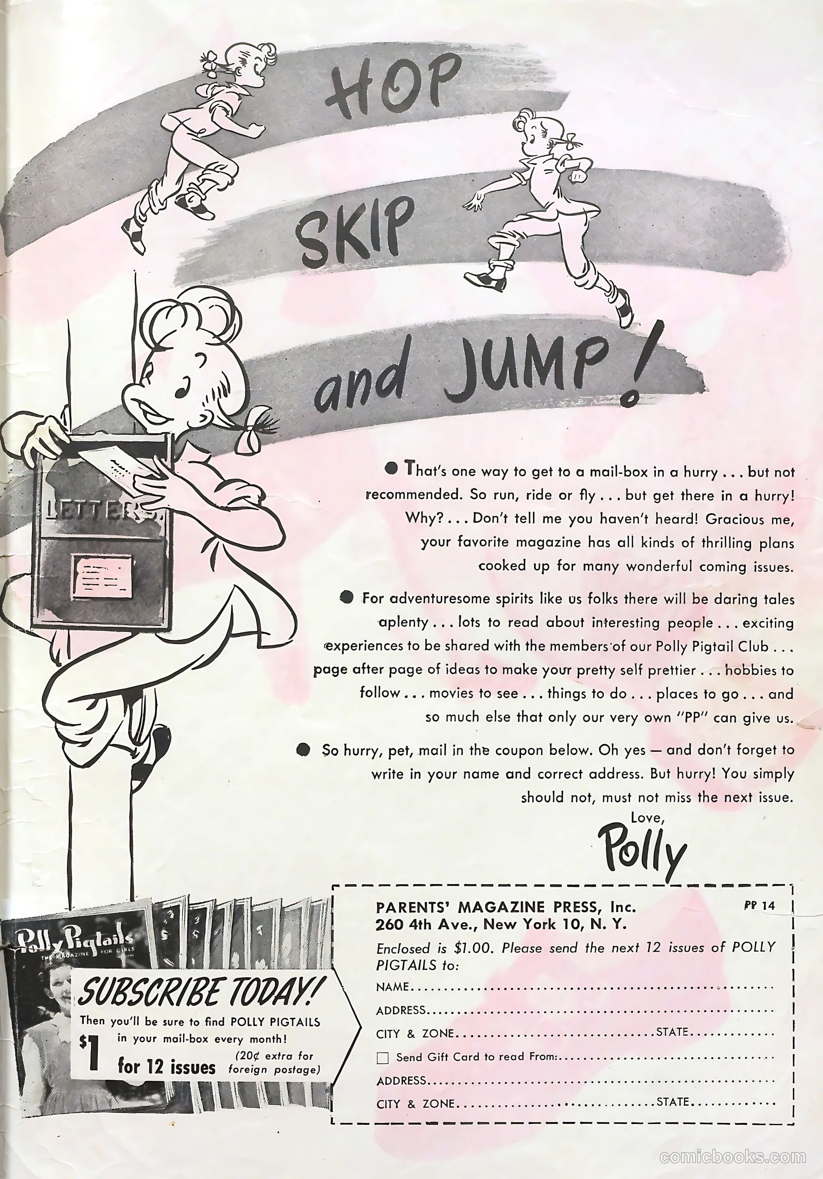 Polly Pigtails #14 — page 54 of 55