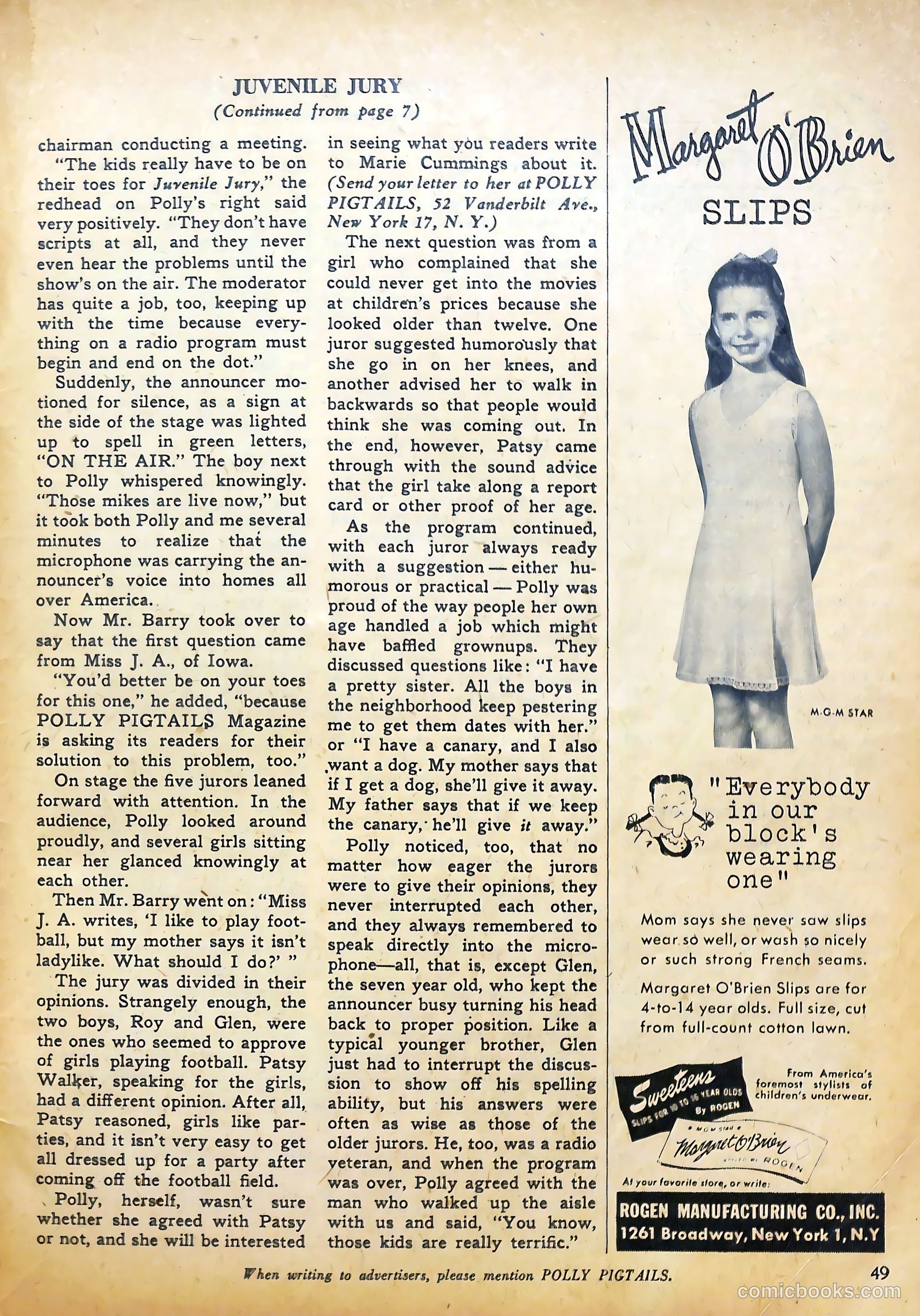 Polly Pigtails #15 — page 43 of 46