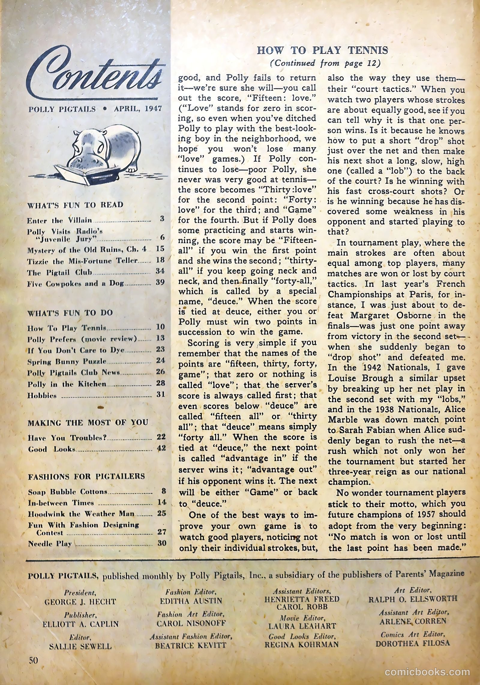 Polly Pigtails #15 — page 44 of 46