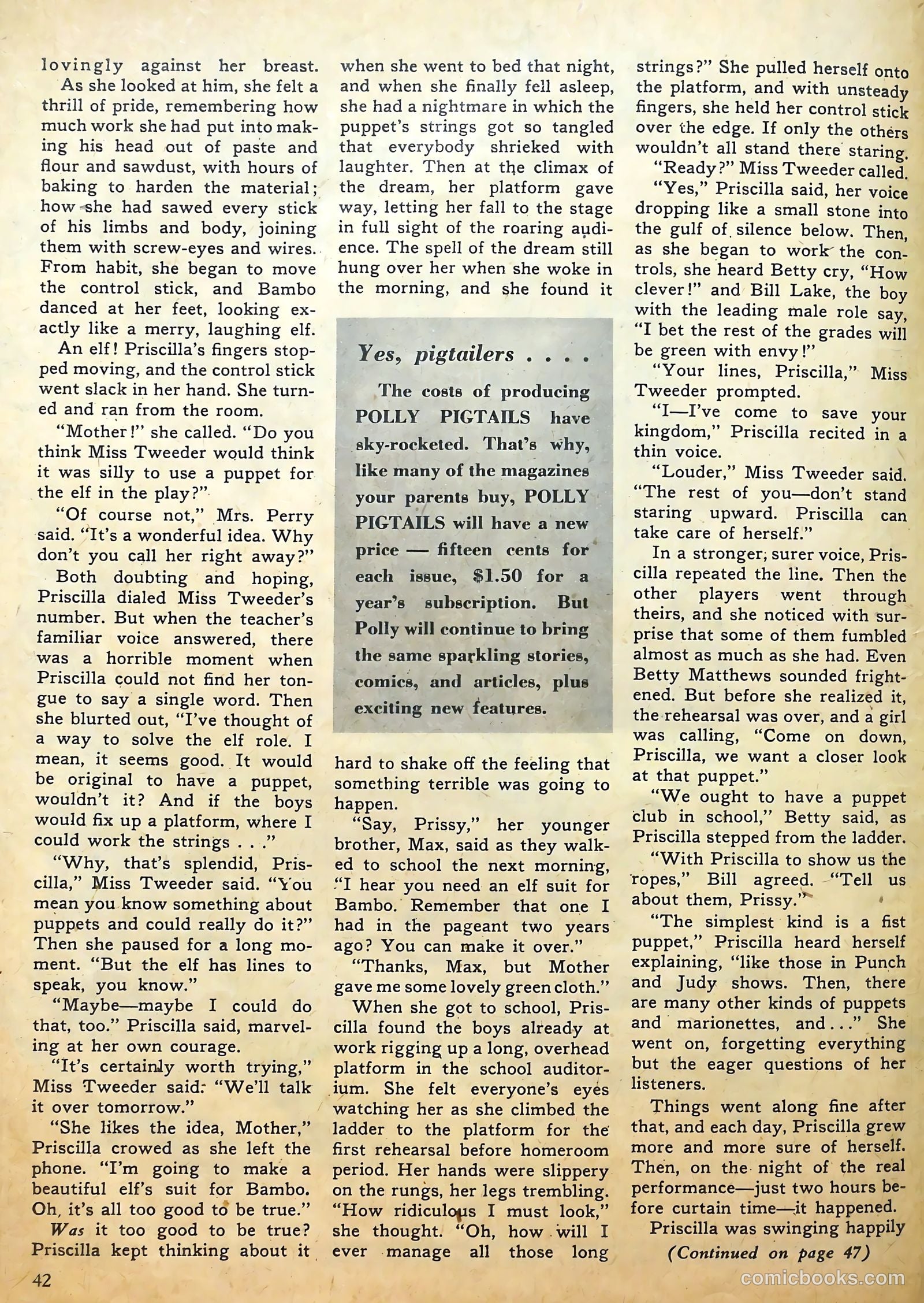 Polly Pigtails #16 — page 37 of 47