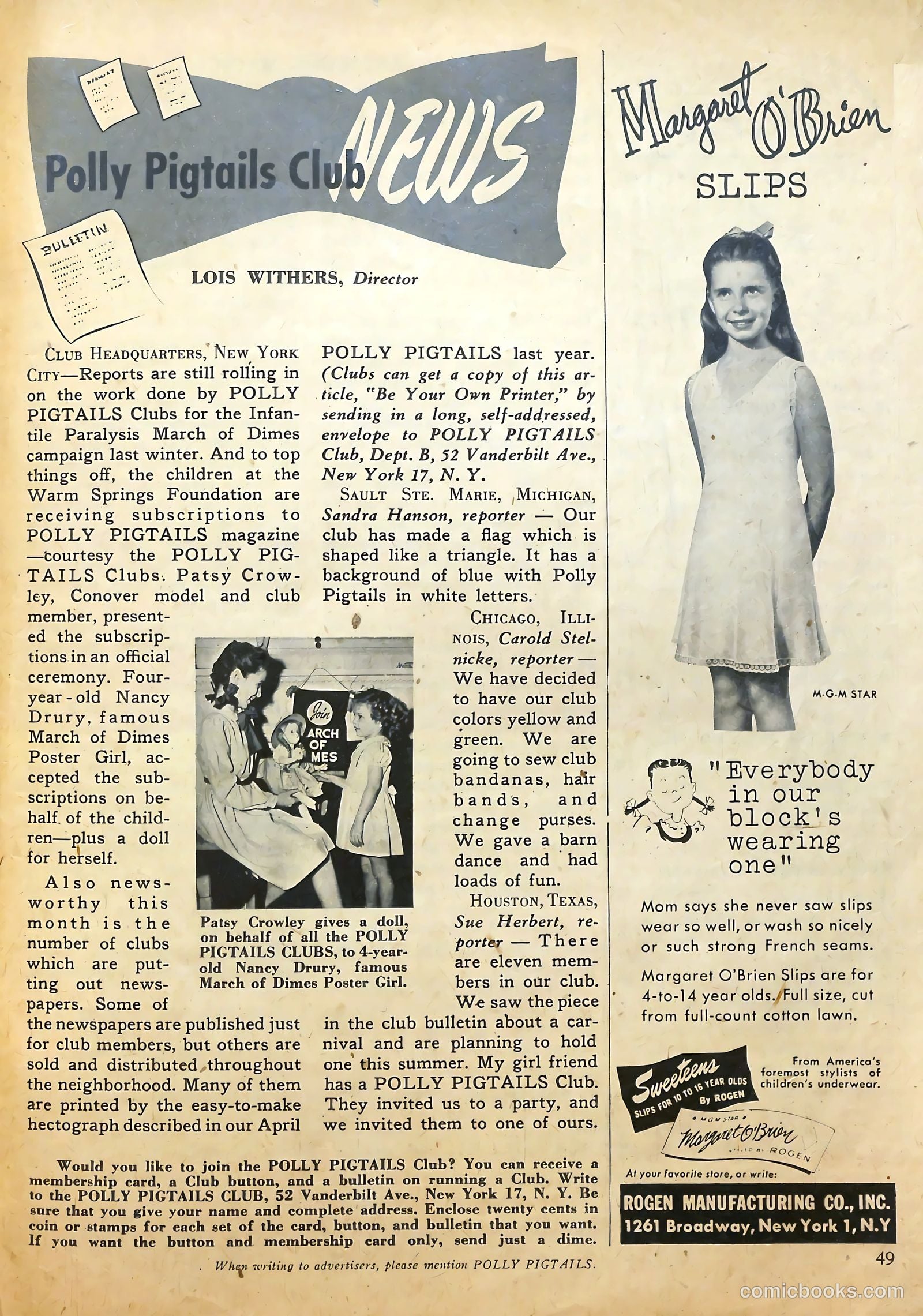 Polly Pigtails #16 — page 44 of 47