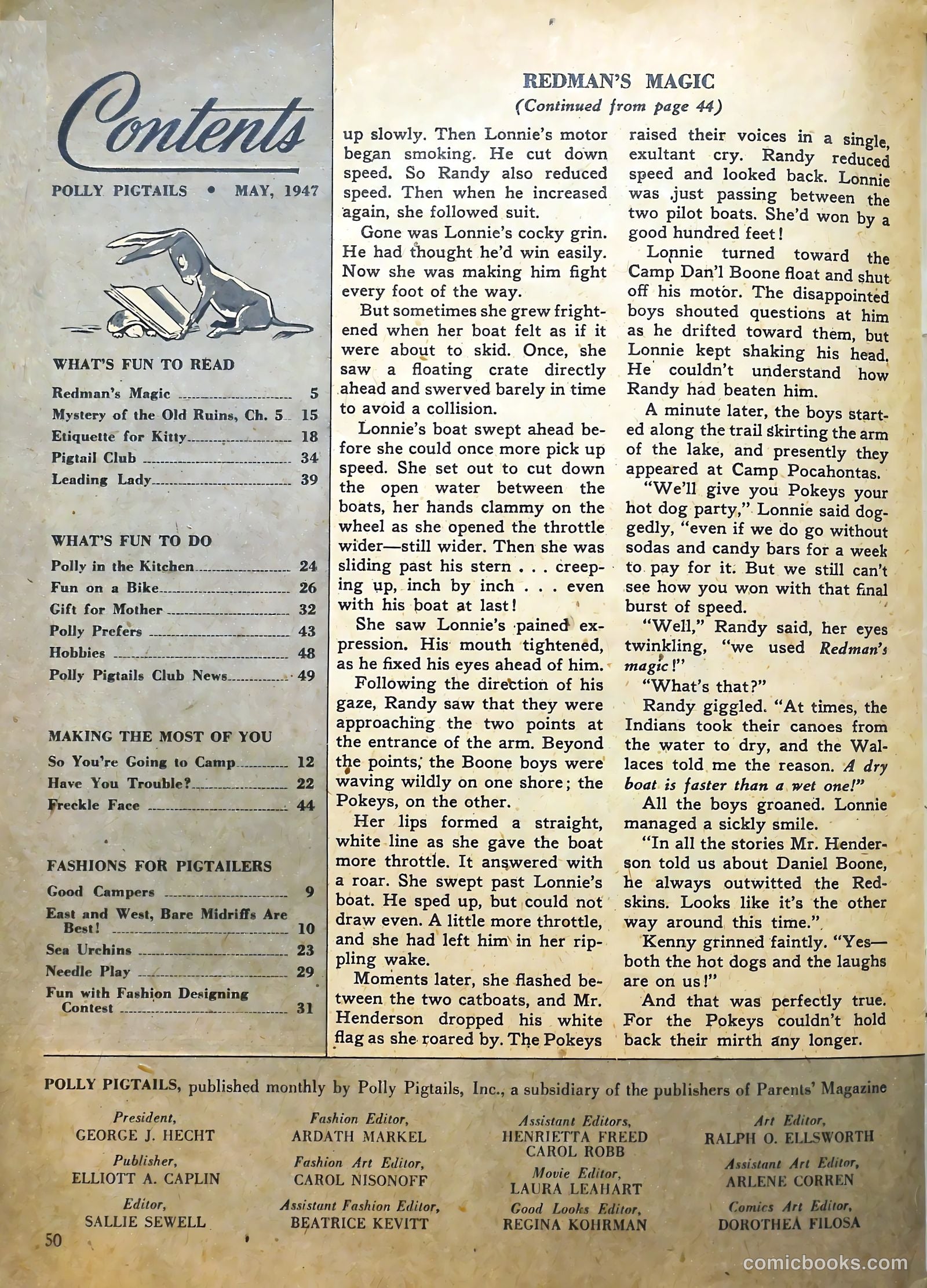 Polly Pigtails #16 — page 45 of 47