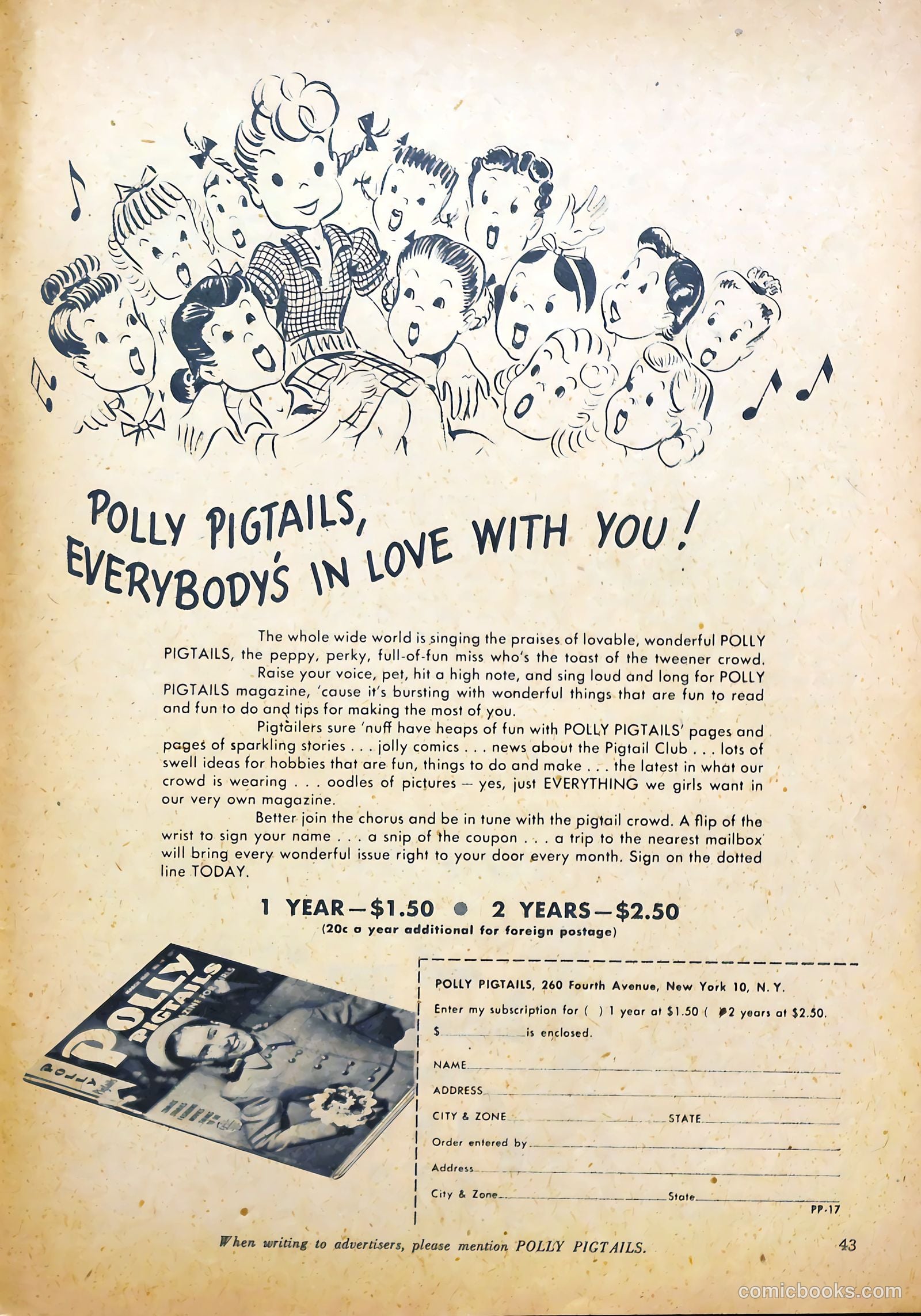 Polly Pigtails #17 — page 43 of 52
