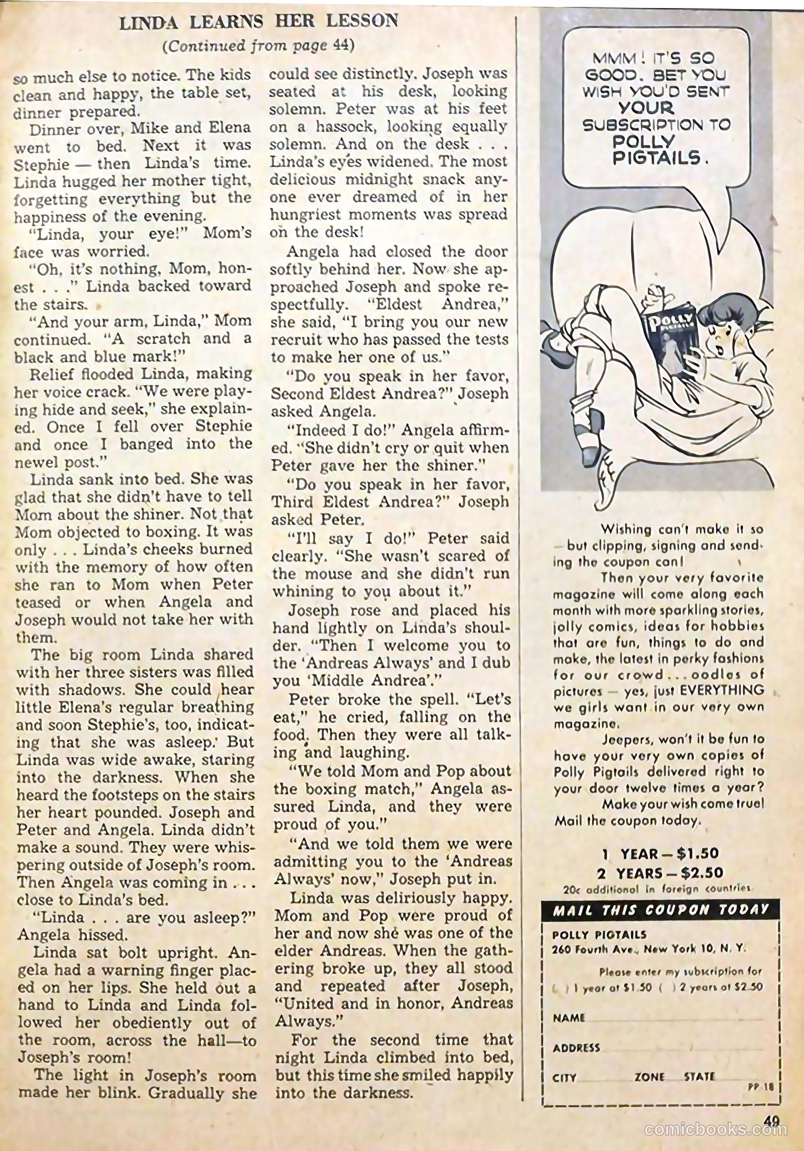 Polly Pigtails #18 — page 53 of 56