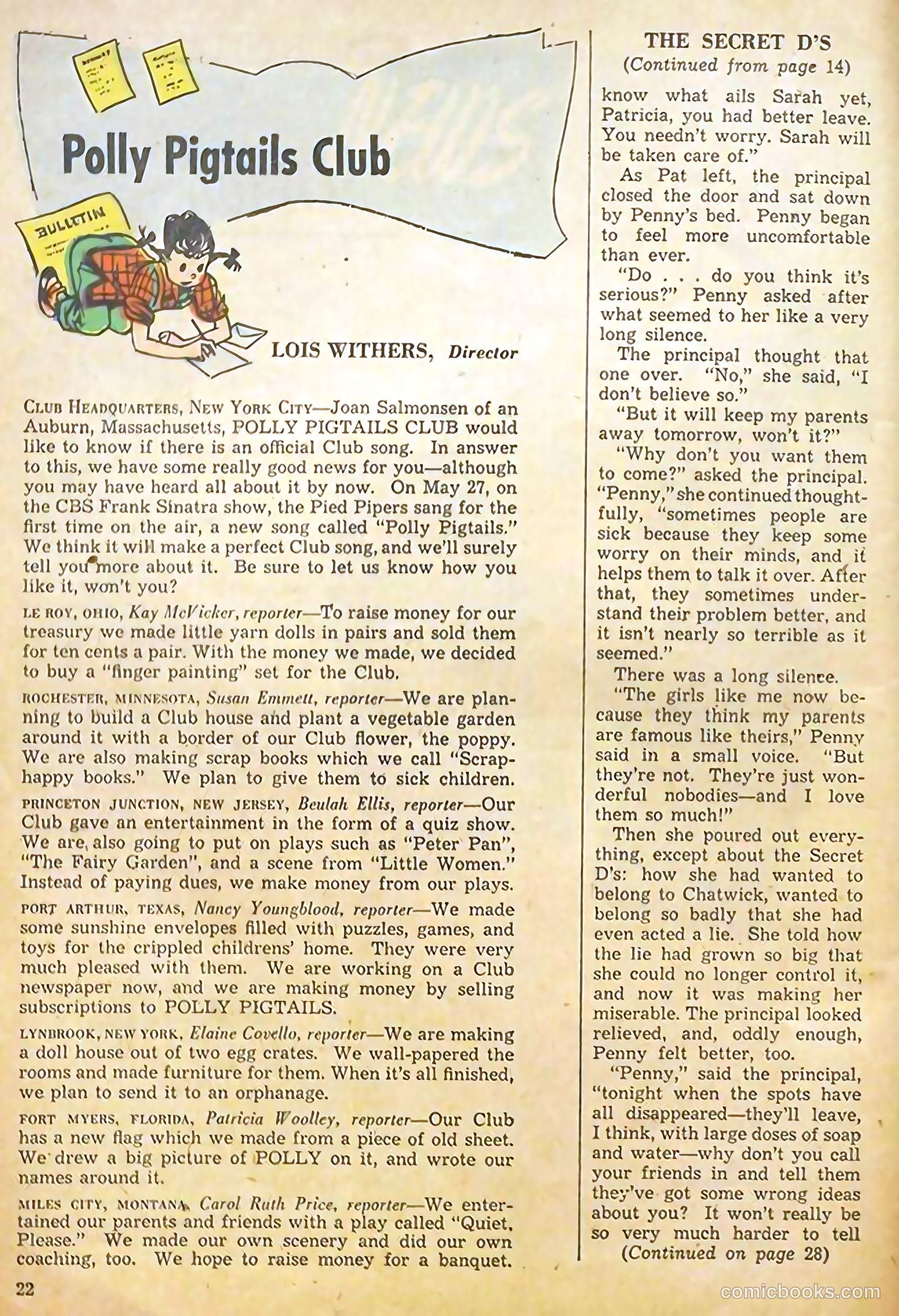 Polly Pigtails #19 — page 23 of 56