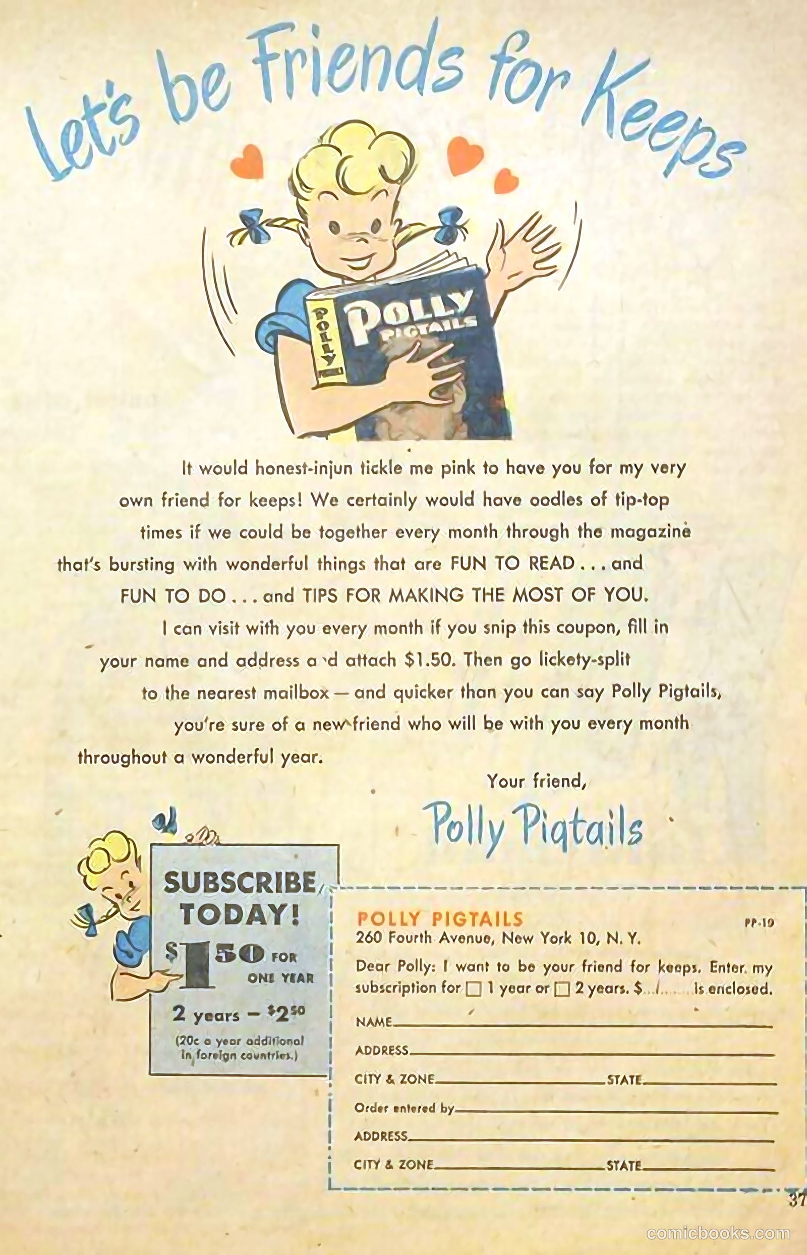 Polly Pigtails #19 — page 40 of 56