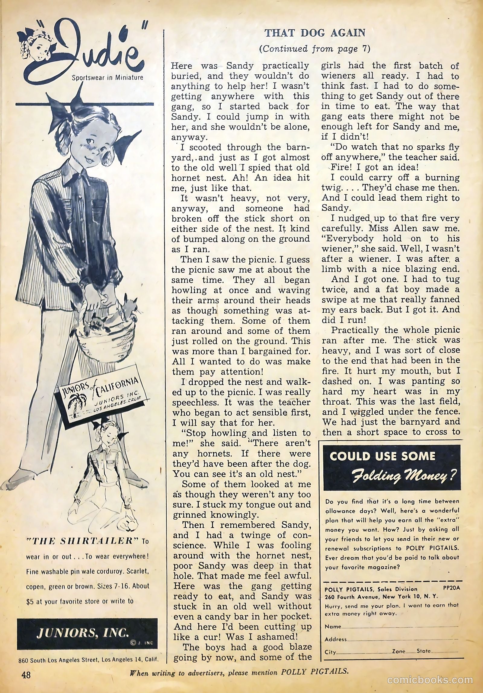 Polly Pigtails #20 — page 38 of 42