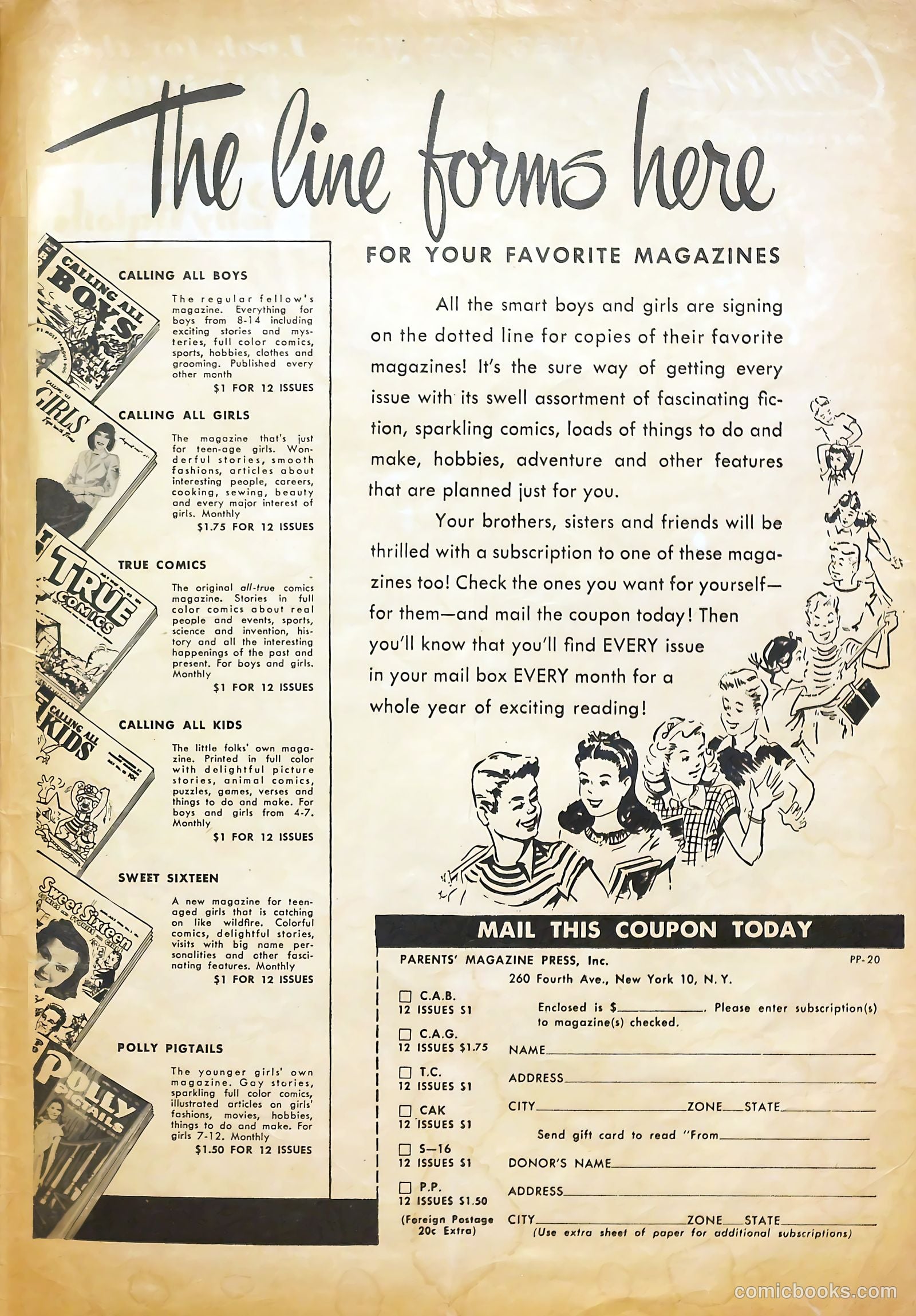 Polly Pigtails #20 — page 41 of 42