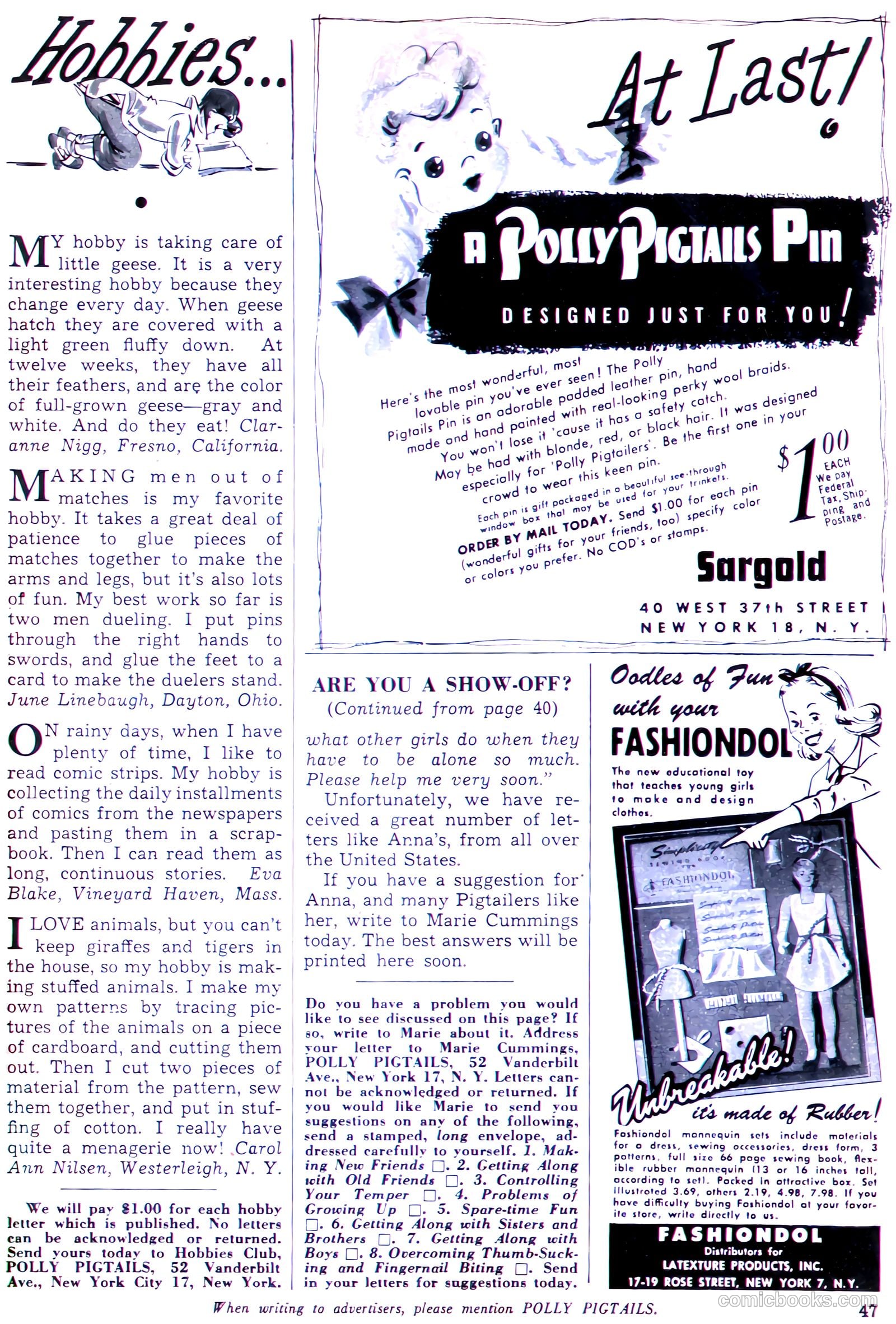 Polly Pigtails #22 — page 41 of 46