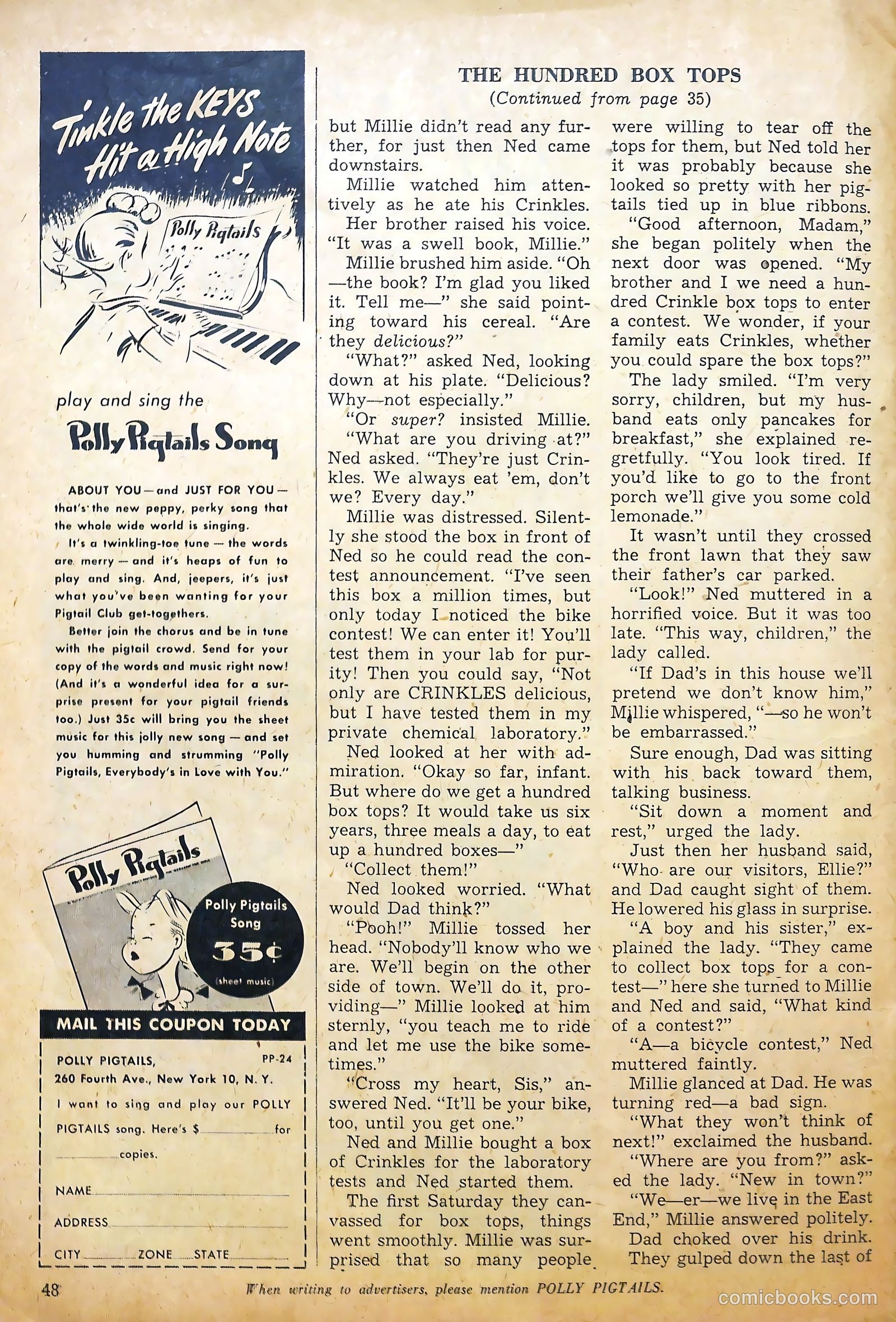 Polly Pigtails #24 — page 39 of 43