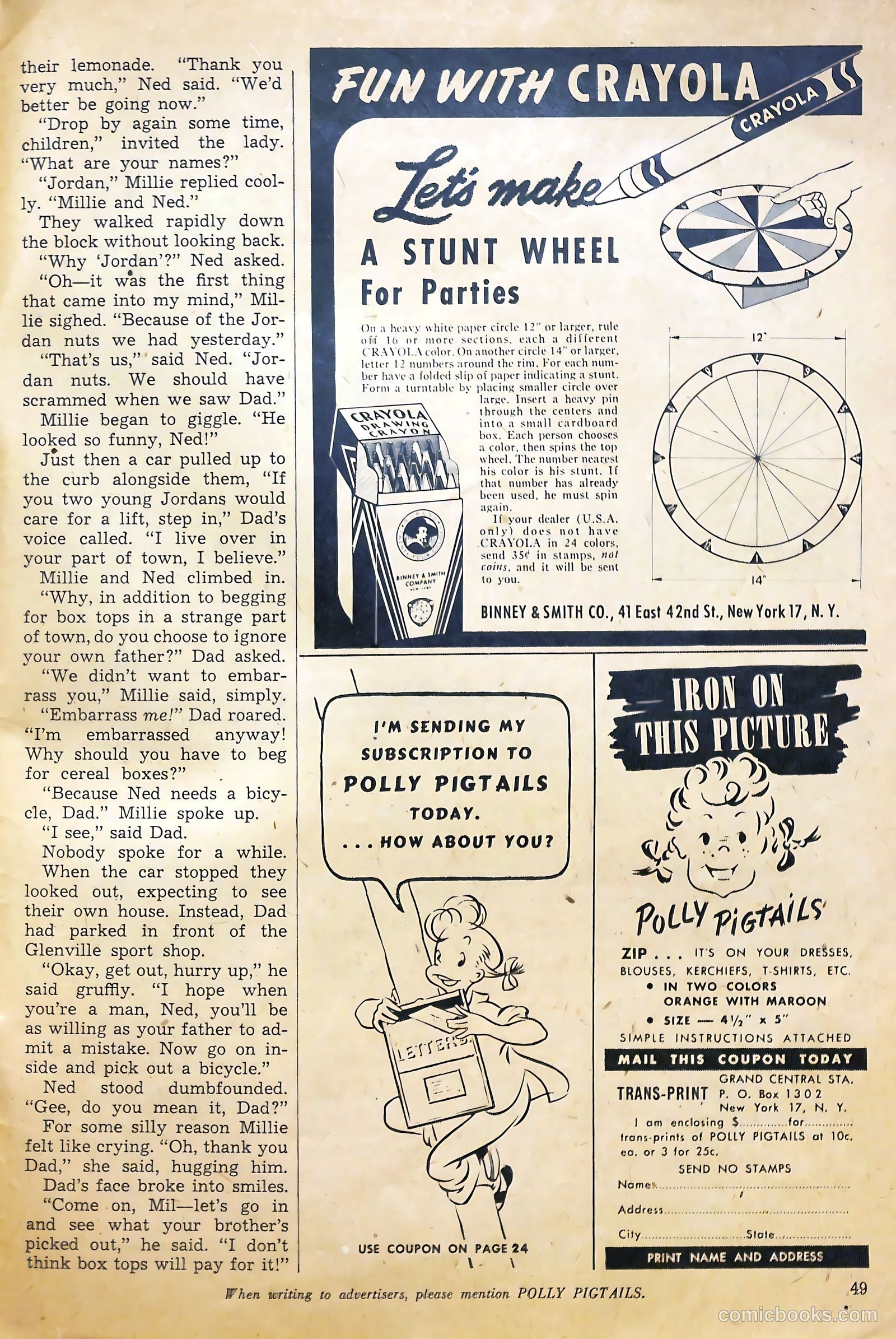 Polly Pigtails #24 — page 40 of 43