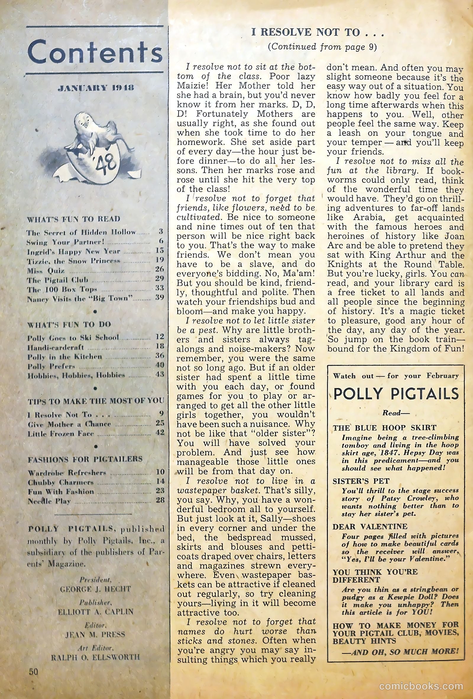 Polly Pigtails #24 — page 41 of 43