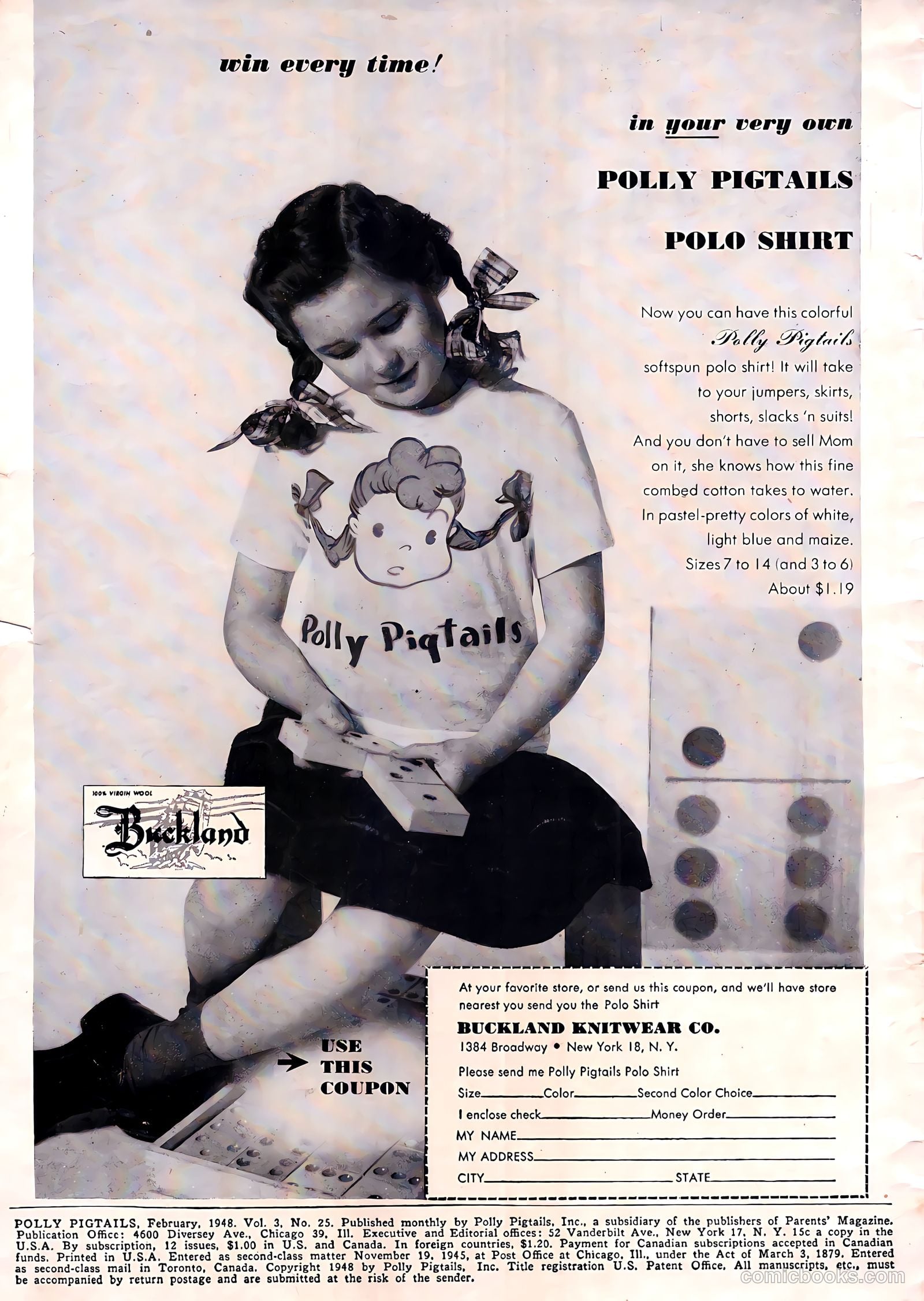 Polly Pigtails #25 — page 2 of 52