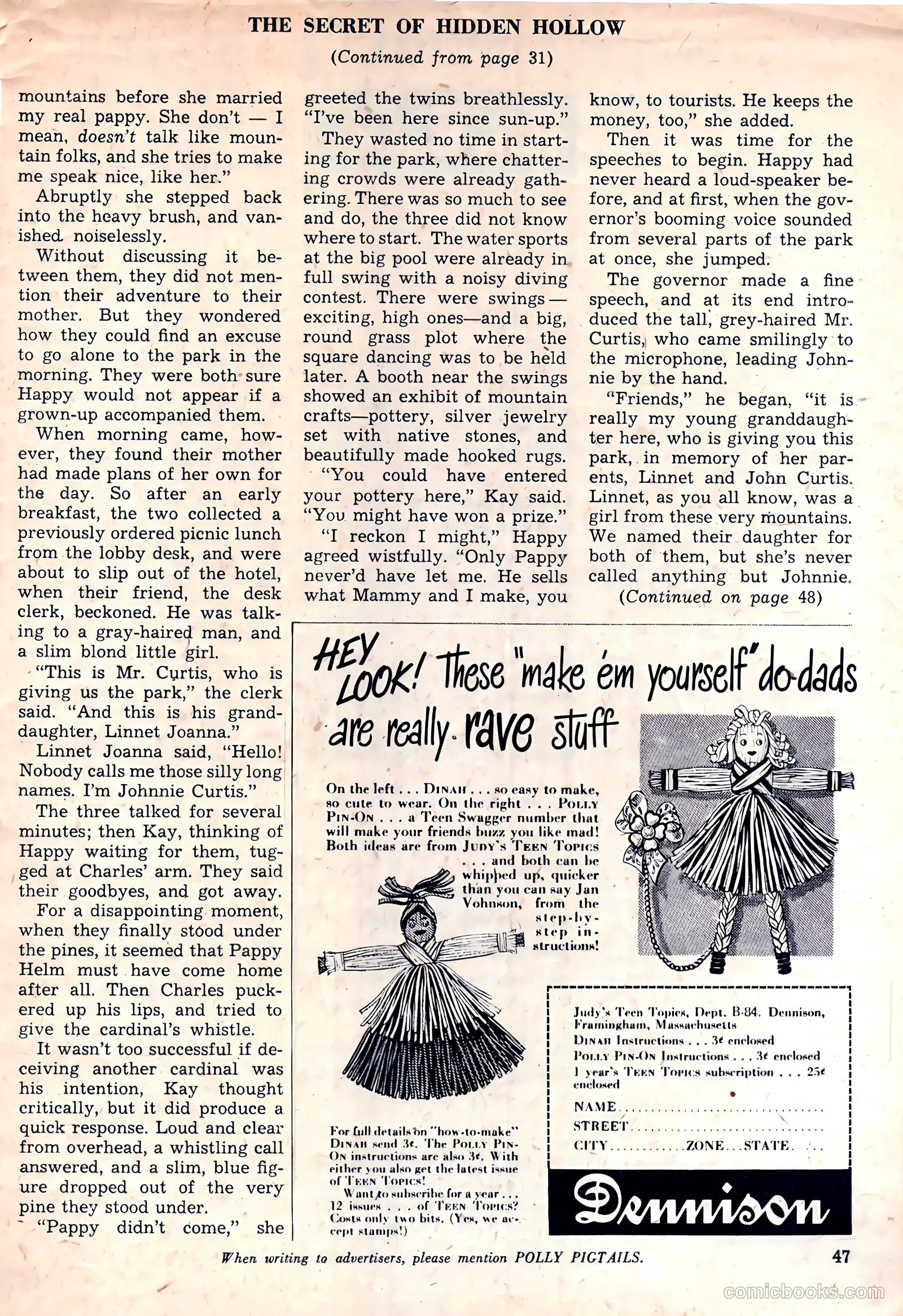Polly Pigtails #25 — page 47 of 52