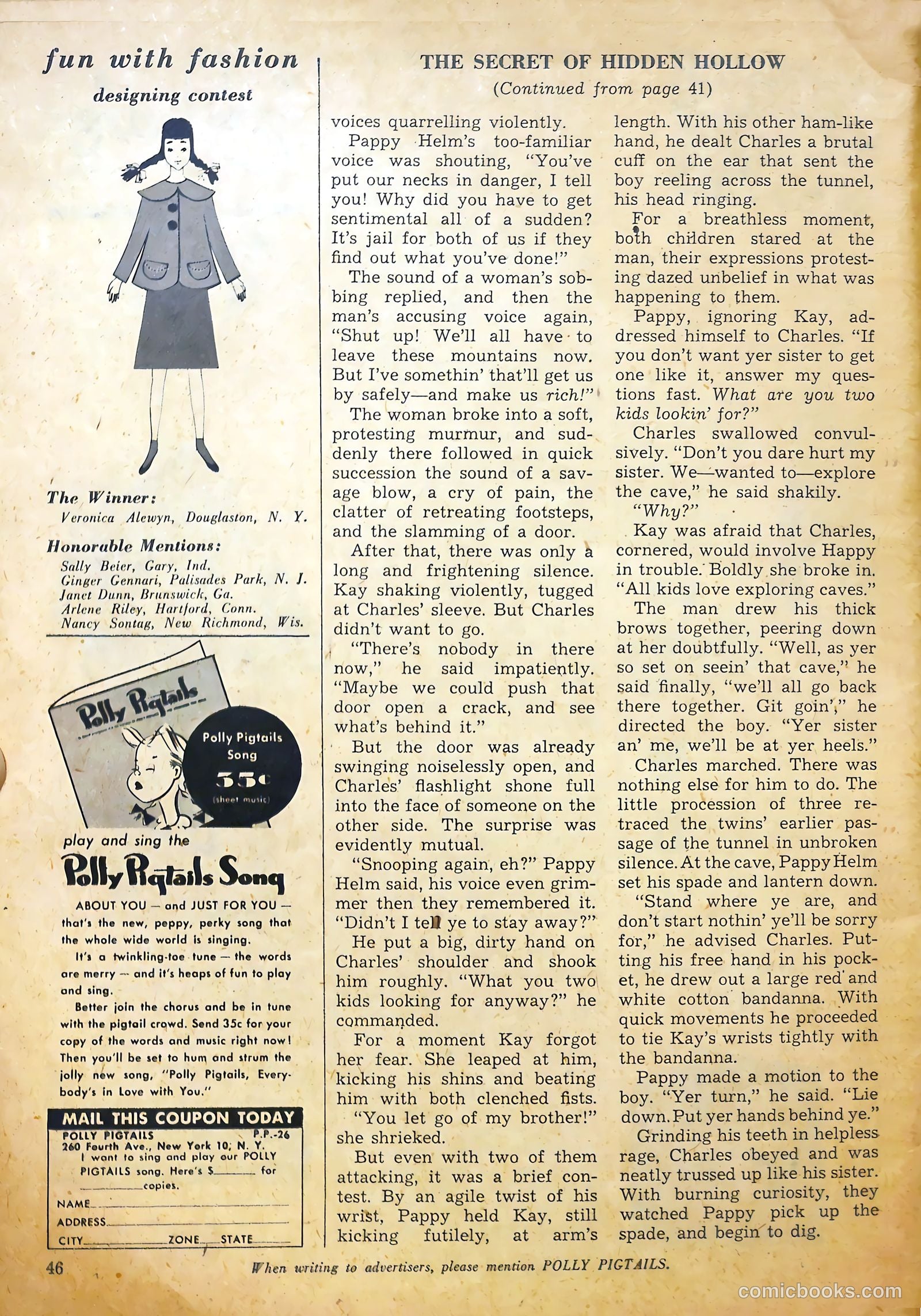 Polly Pigtails #26 — page 45 of 51