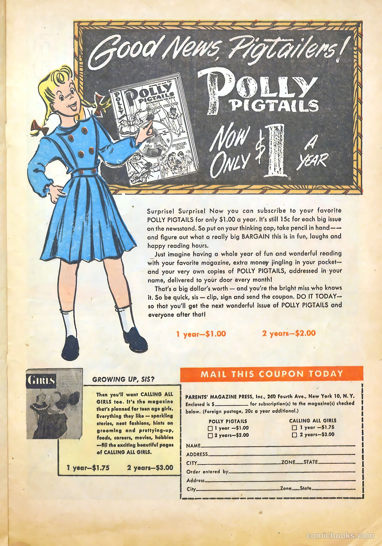 Polly Pigtails #27 — page 28 of 51