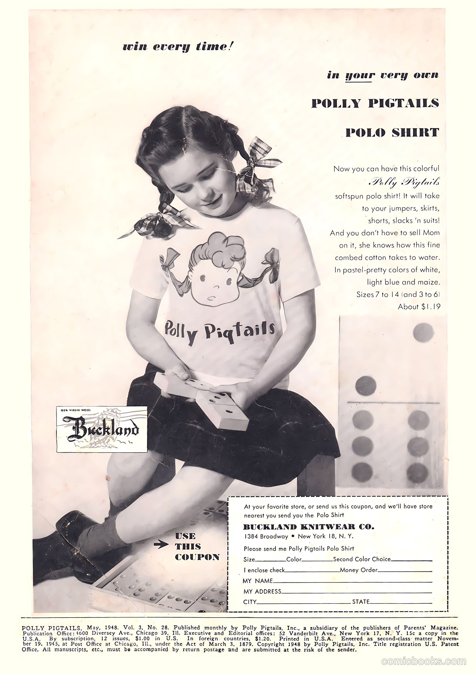 Polly Pigtails #28 — page 2 of 52