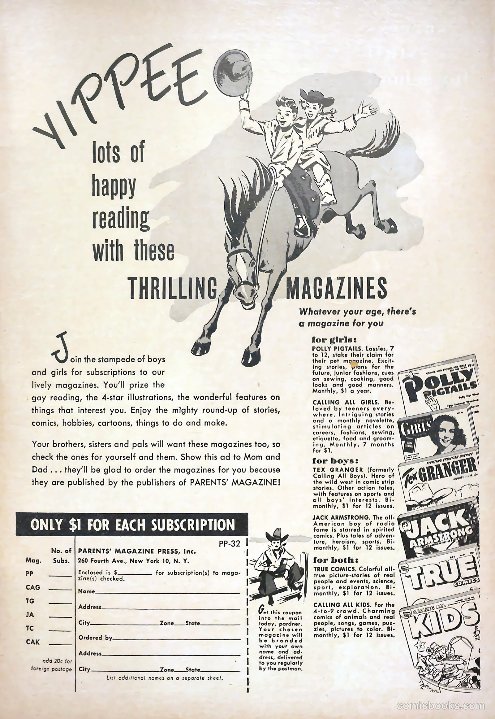 Polly Pigtails #32 — page 42 of 43