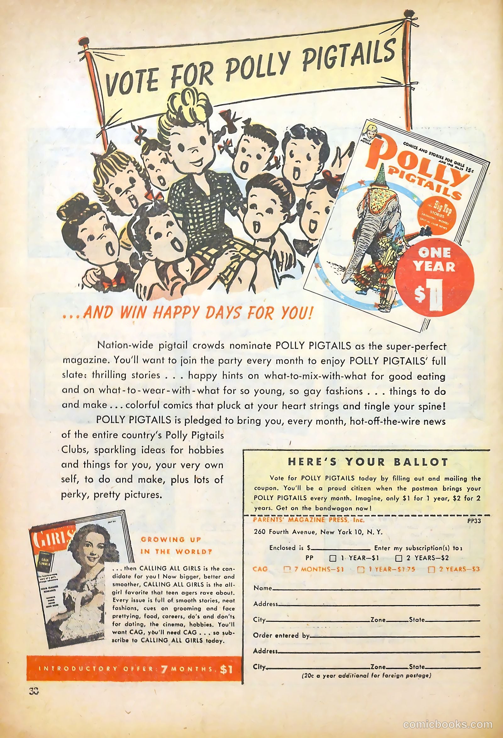 Polly Pigtails #33 — page 31 of 43