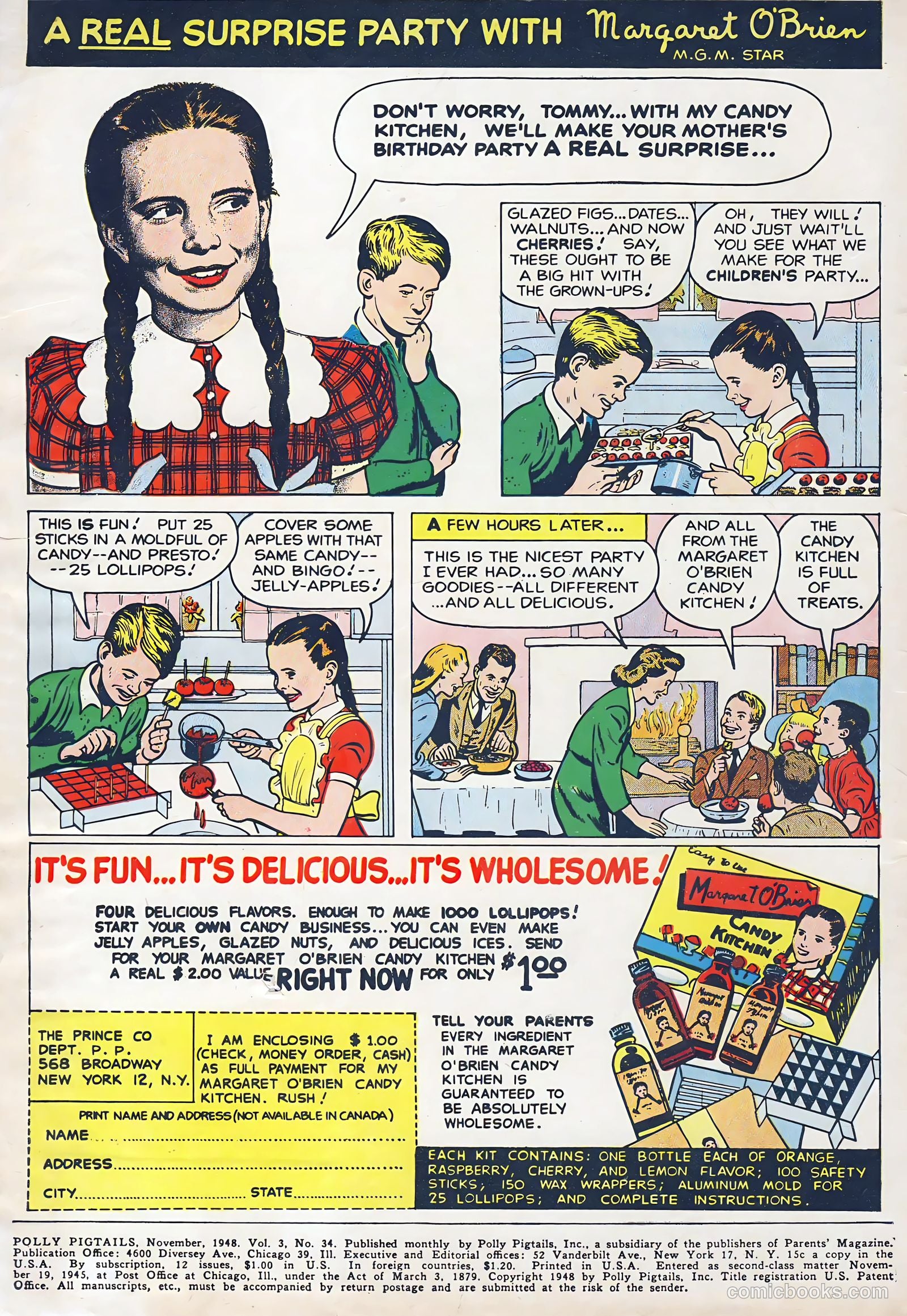 Polly Pigtails #34 — page 2 of 53