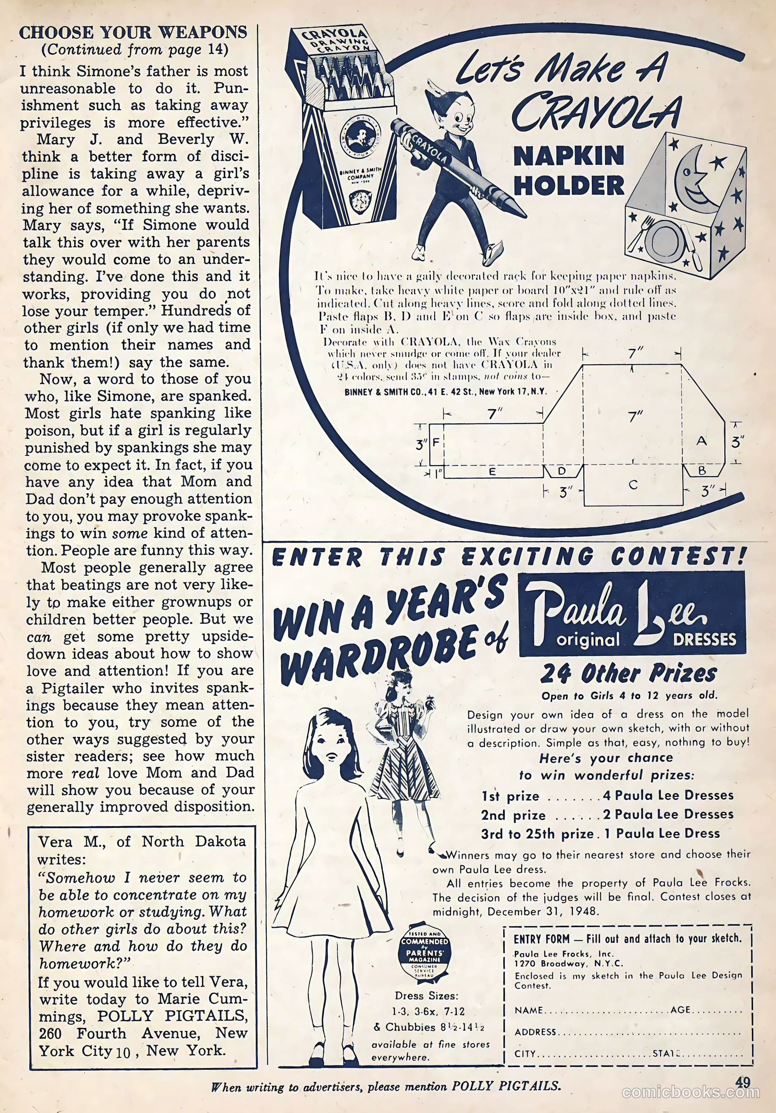 Polly Pigtails #34 — page 50 of 53