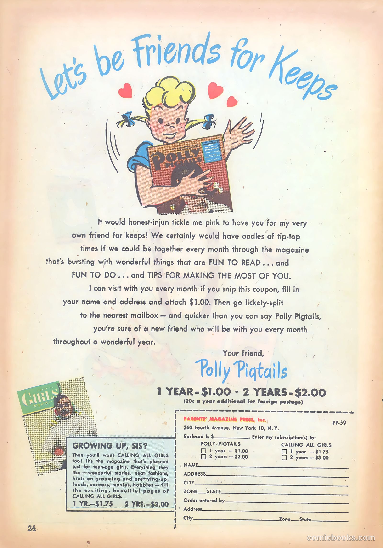 Polly Pigtails #39 — page 33 of 51