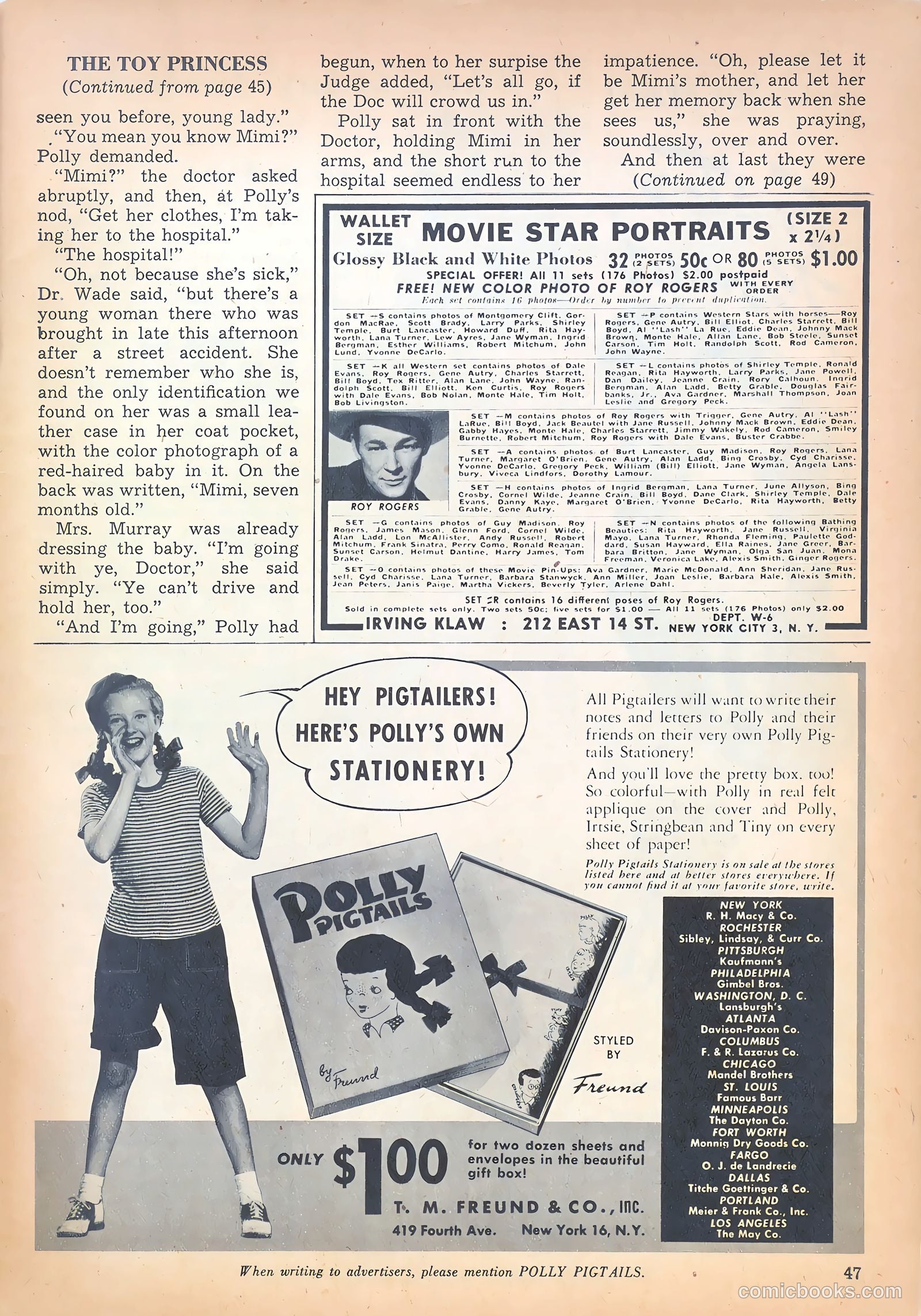 Polly Pigtails #39 — page 46 of 51