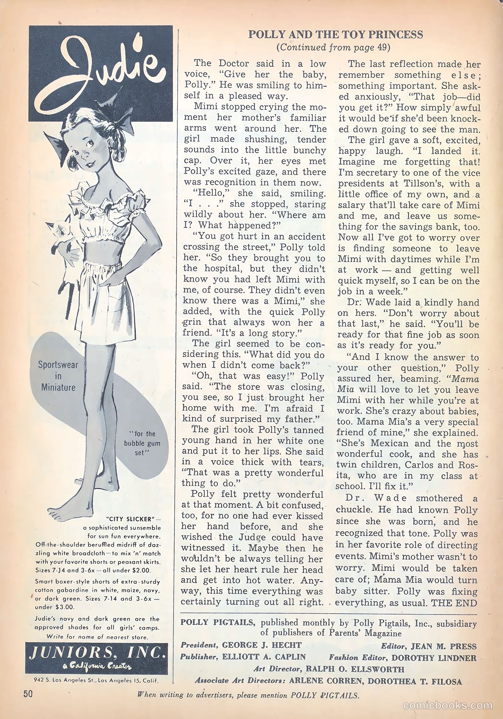 Polly Pigtails #39 — page 49 of 51