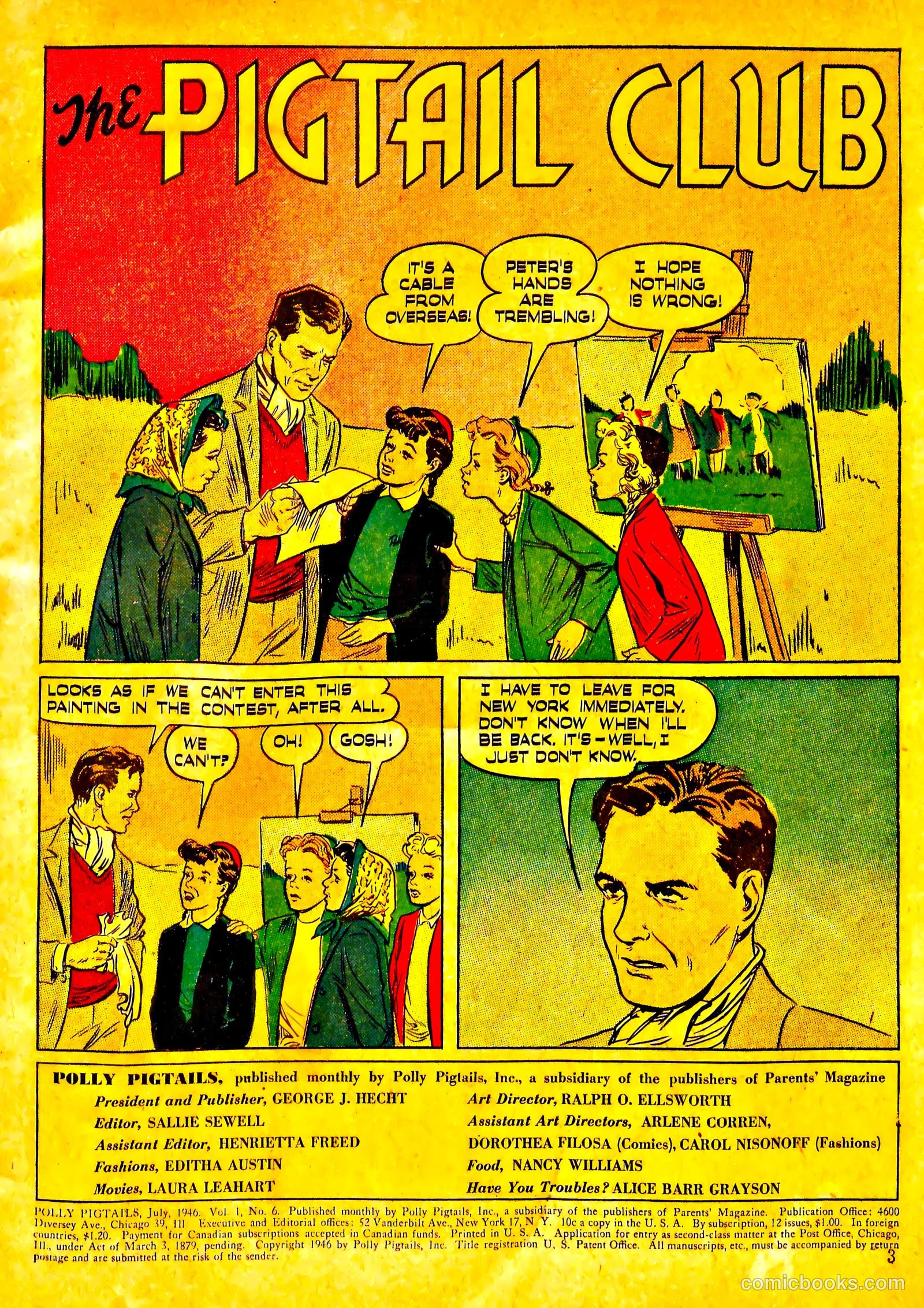 Polly Pigtails #6 — page 3 of 52