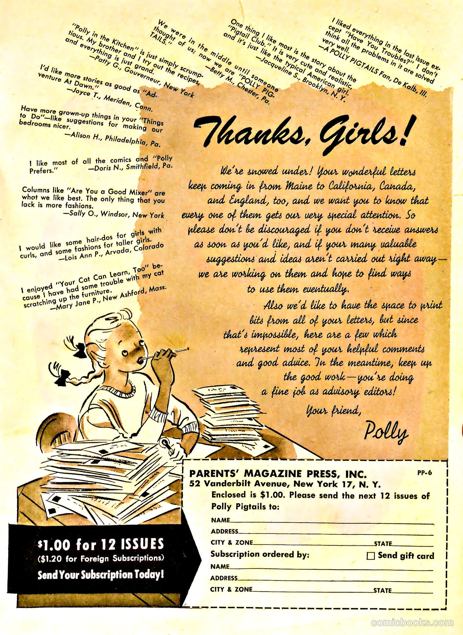 Polly Pigtails #6 — page 51 of 52