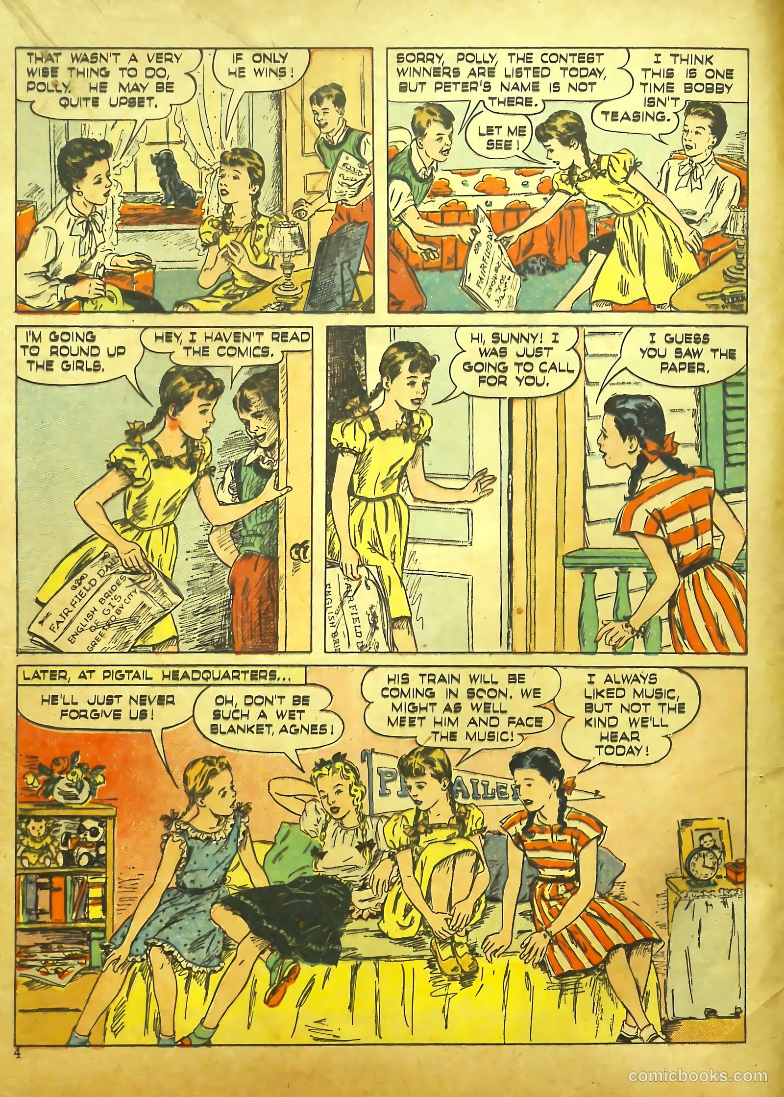 Polly Pigtails #7 — page 4 of 46